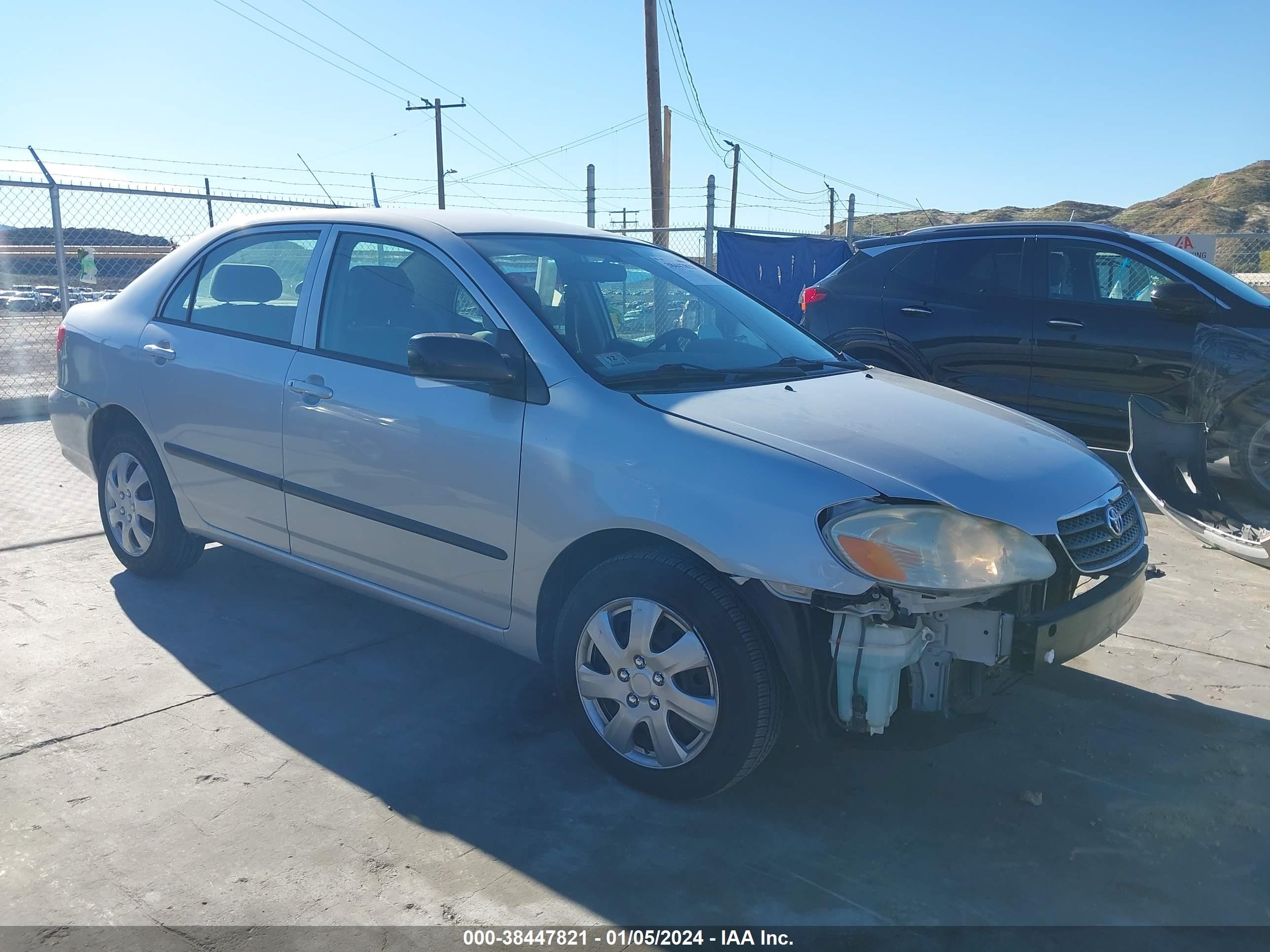 TOYOTA COROLLA 2005 2t1br32e25c503342