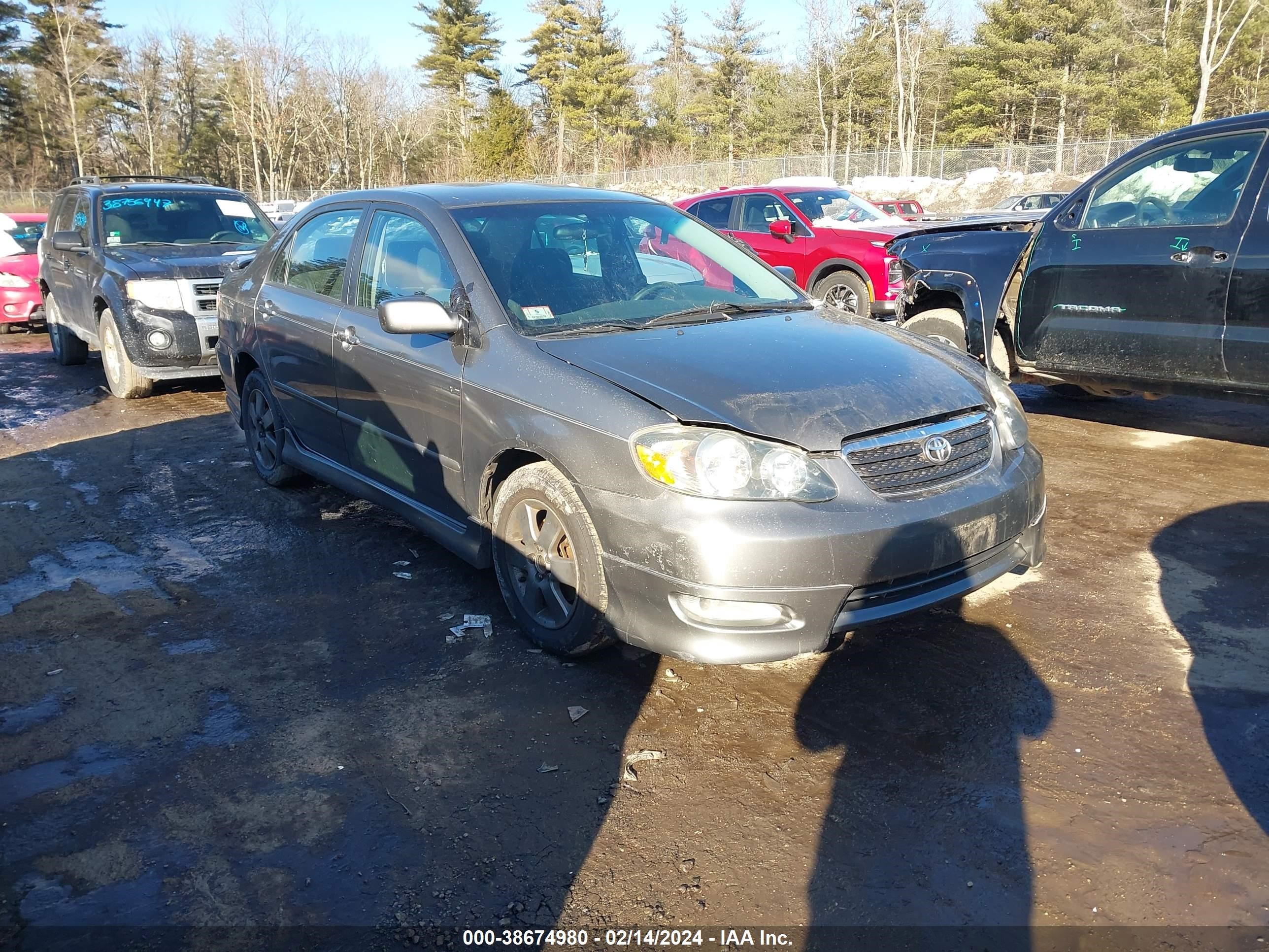 TOYOTA COROLLA 2006 2t1br32e26c619139