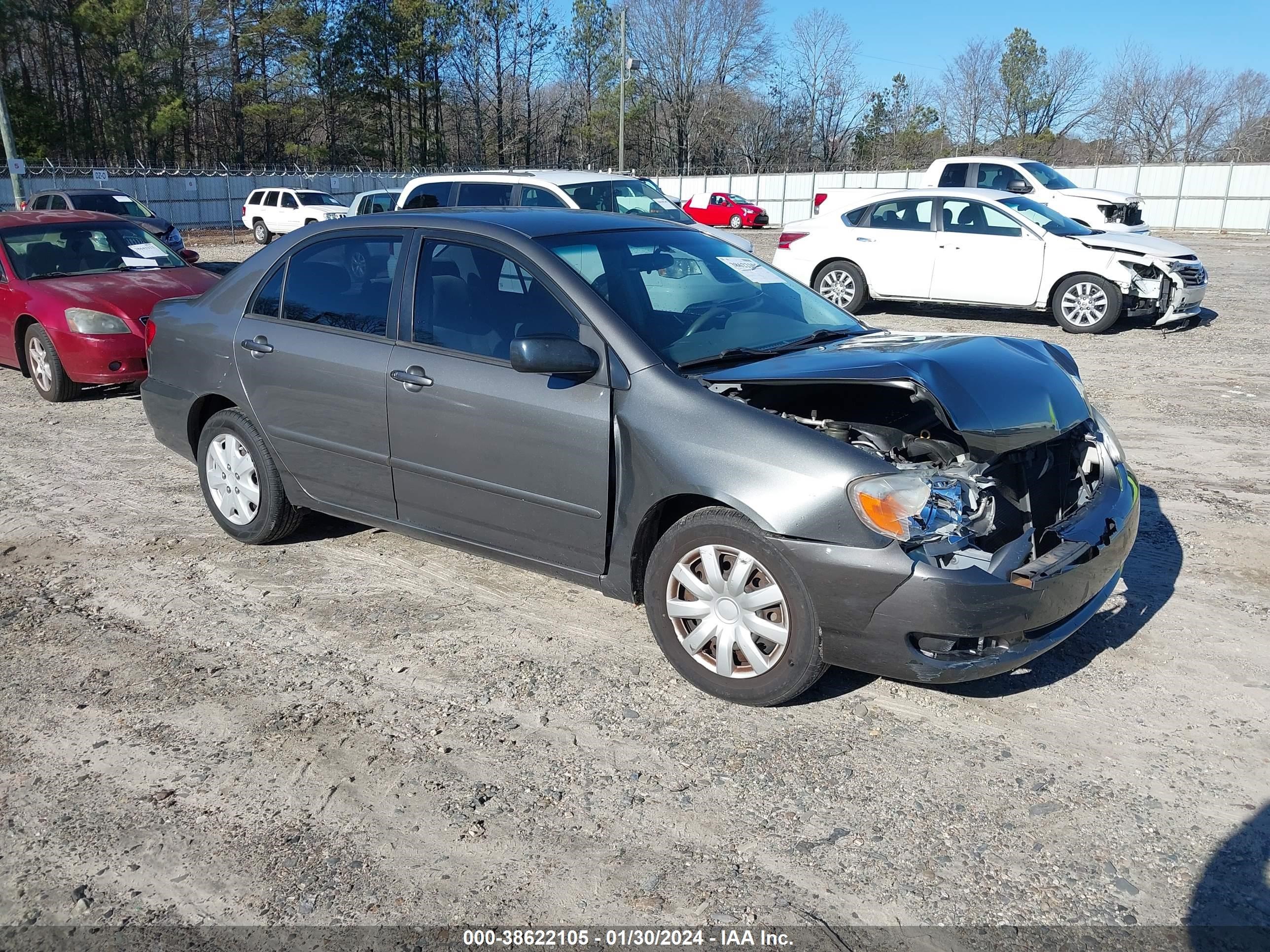 TOYOTA COROLLA 2006 2t1br32e26c691104