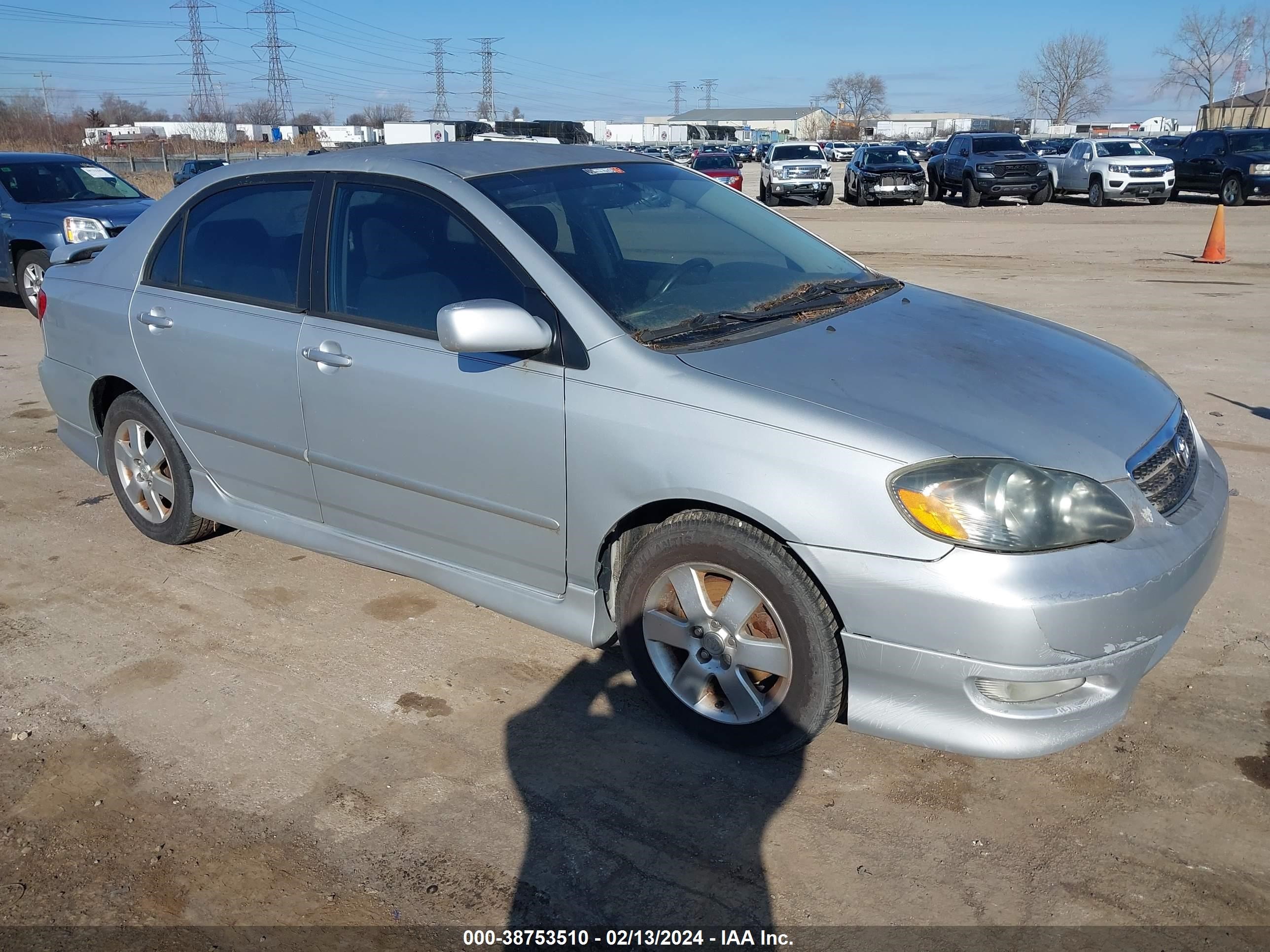 TOYOTA COROLLA 2007 2t1br32e27c765963