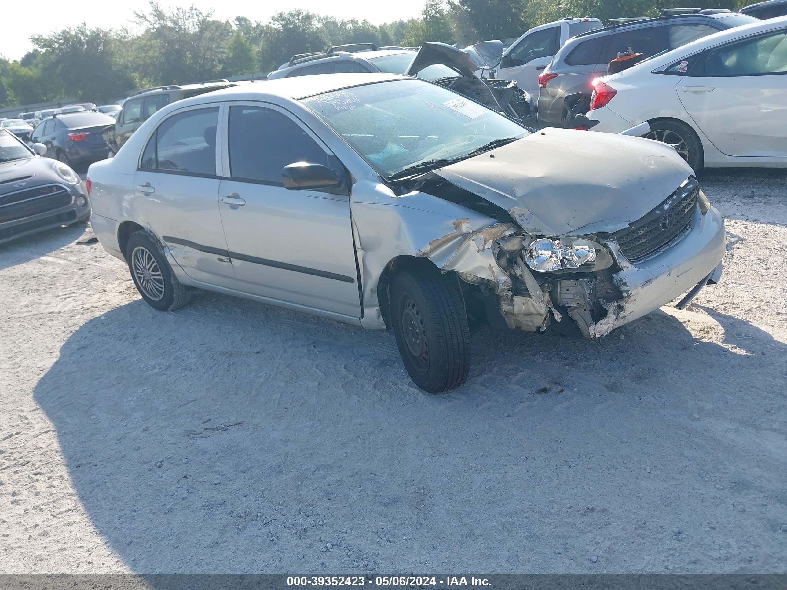 TOYOTA COROLLA 2007 2t1br32e27c795867