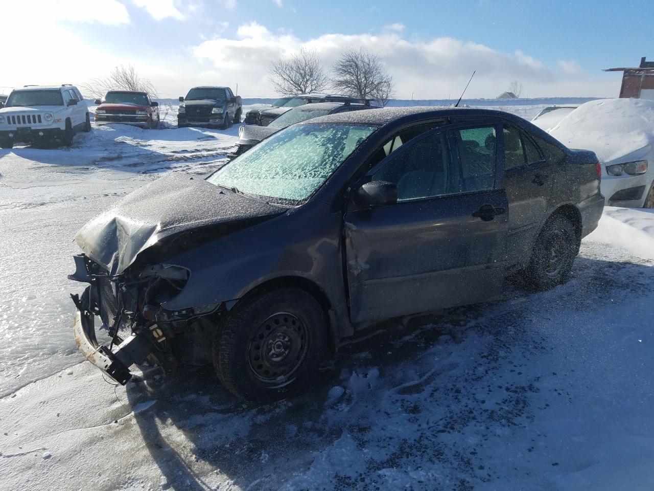 TOYOTA COROLLA 2007 2t1br32e27c804874