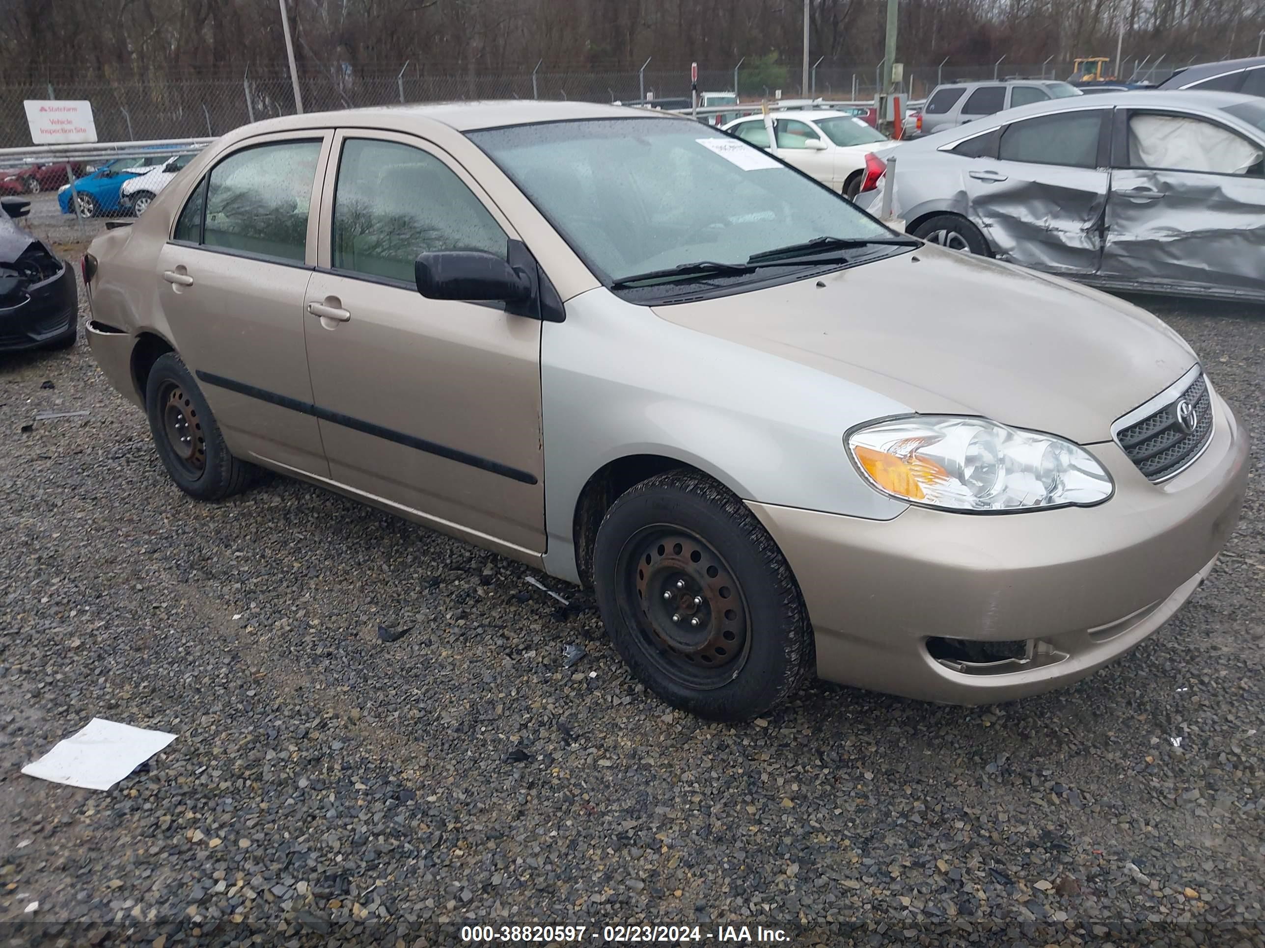 TOYOTA COROLLA 2007 2t1br32e27c854089