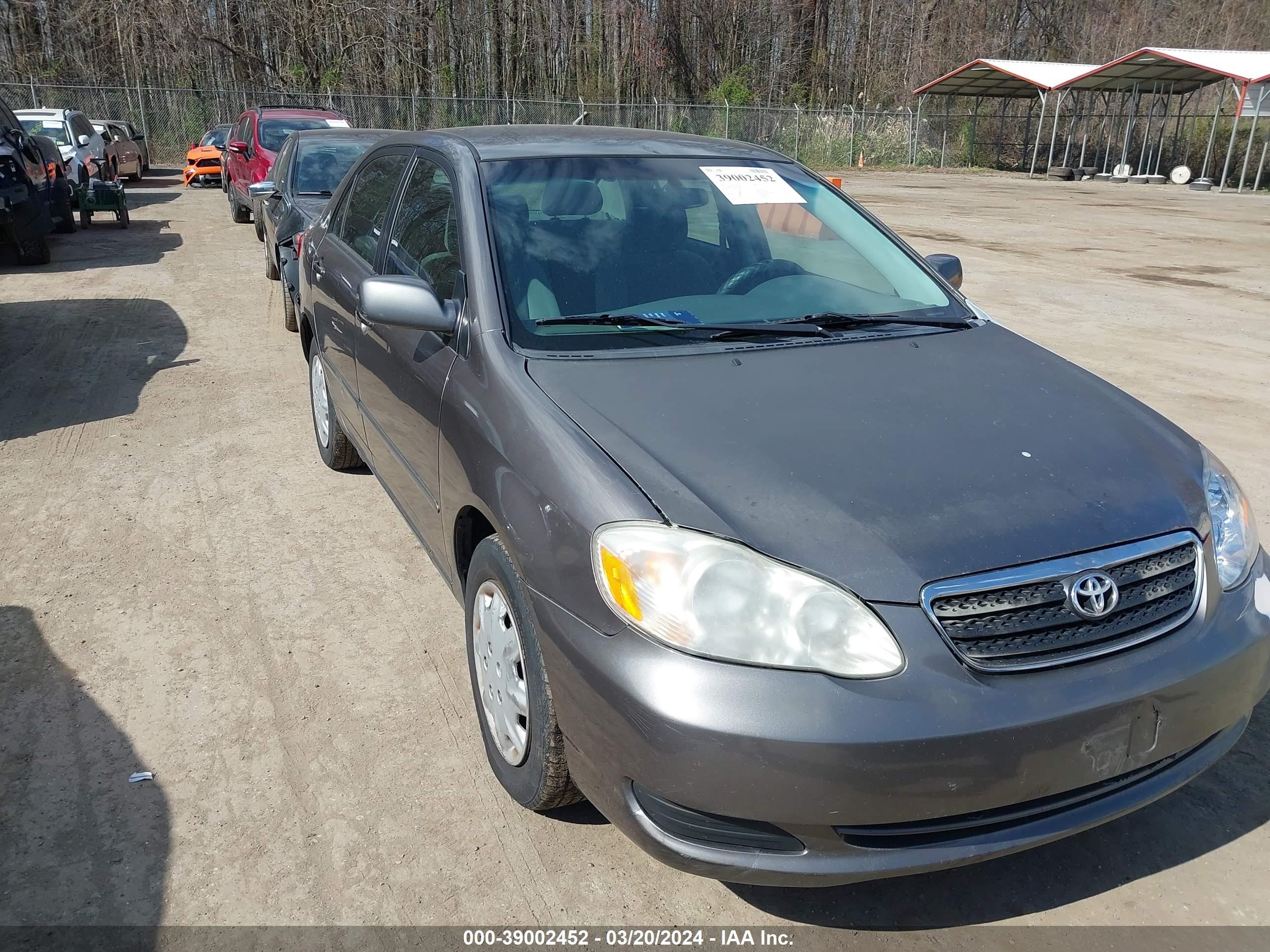 TOYOTA COROLLA 2008 2t1br32e28c863036