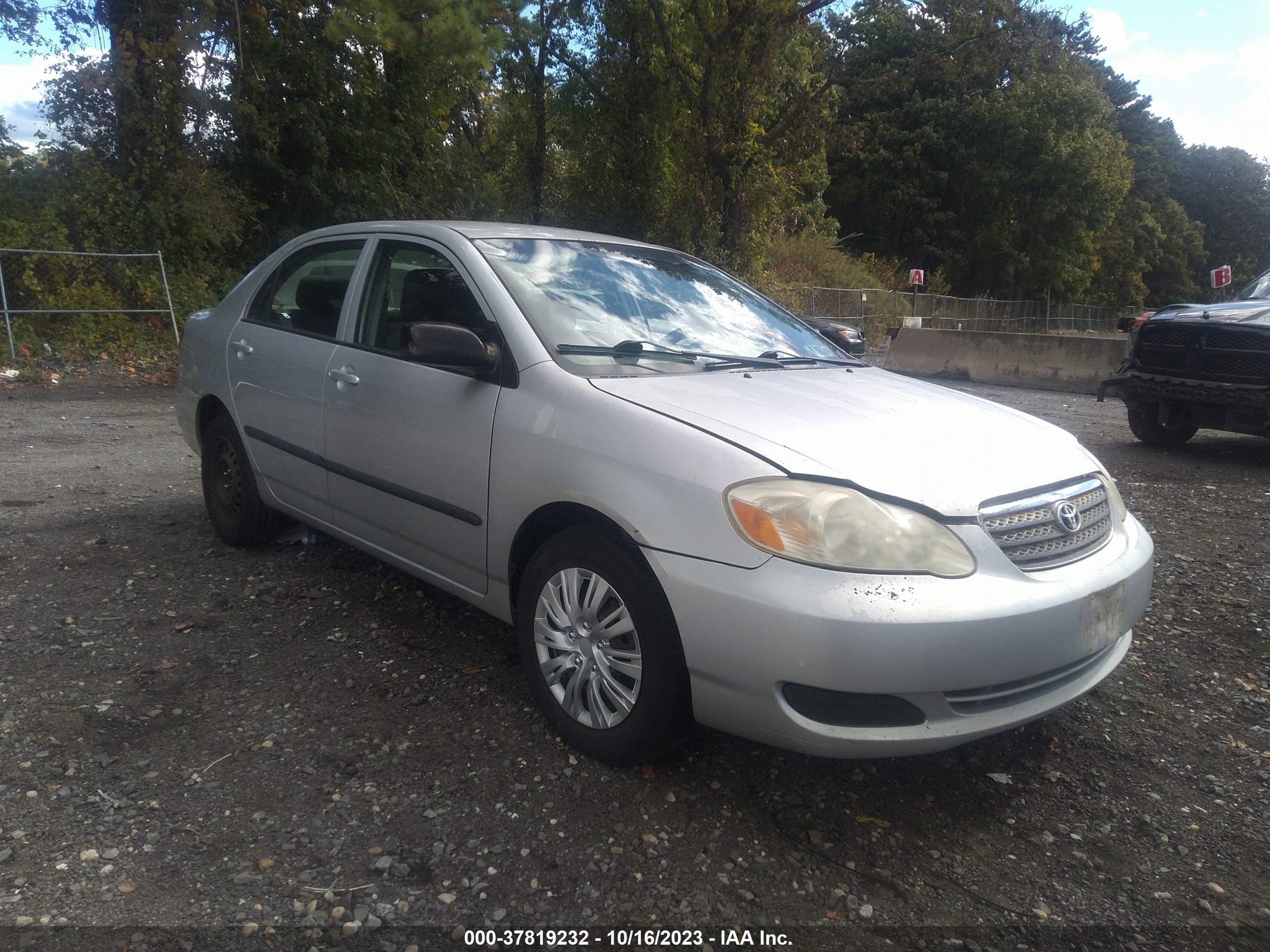 TOYOTA COROLLA 2008 2t1br32e28c864073