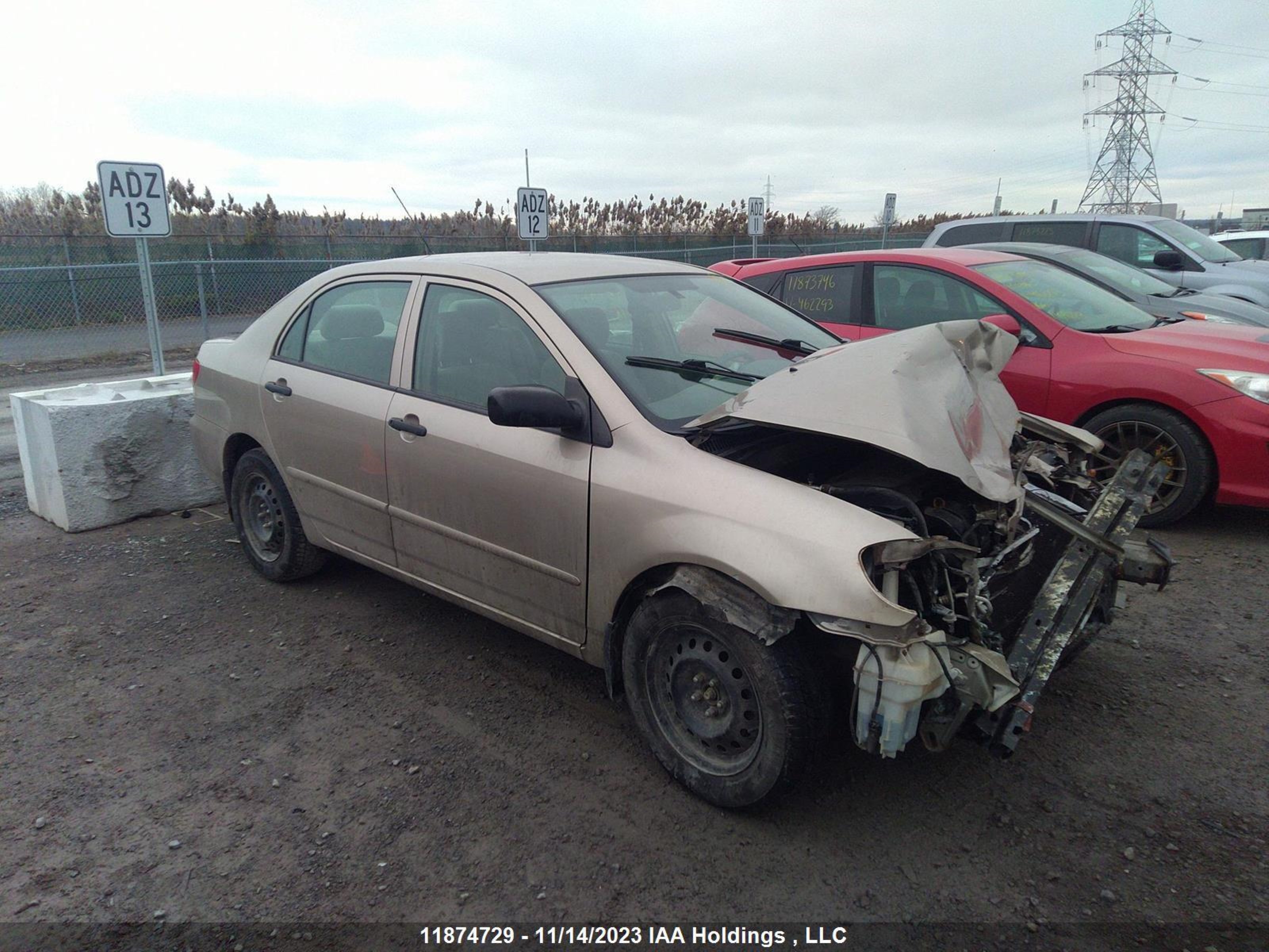 TOYOTA COROLLA 2008 2t1br32e28c865031