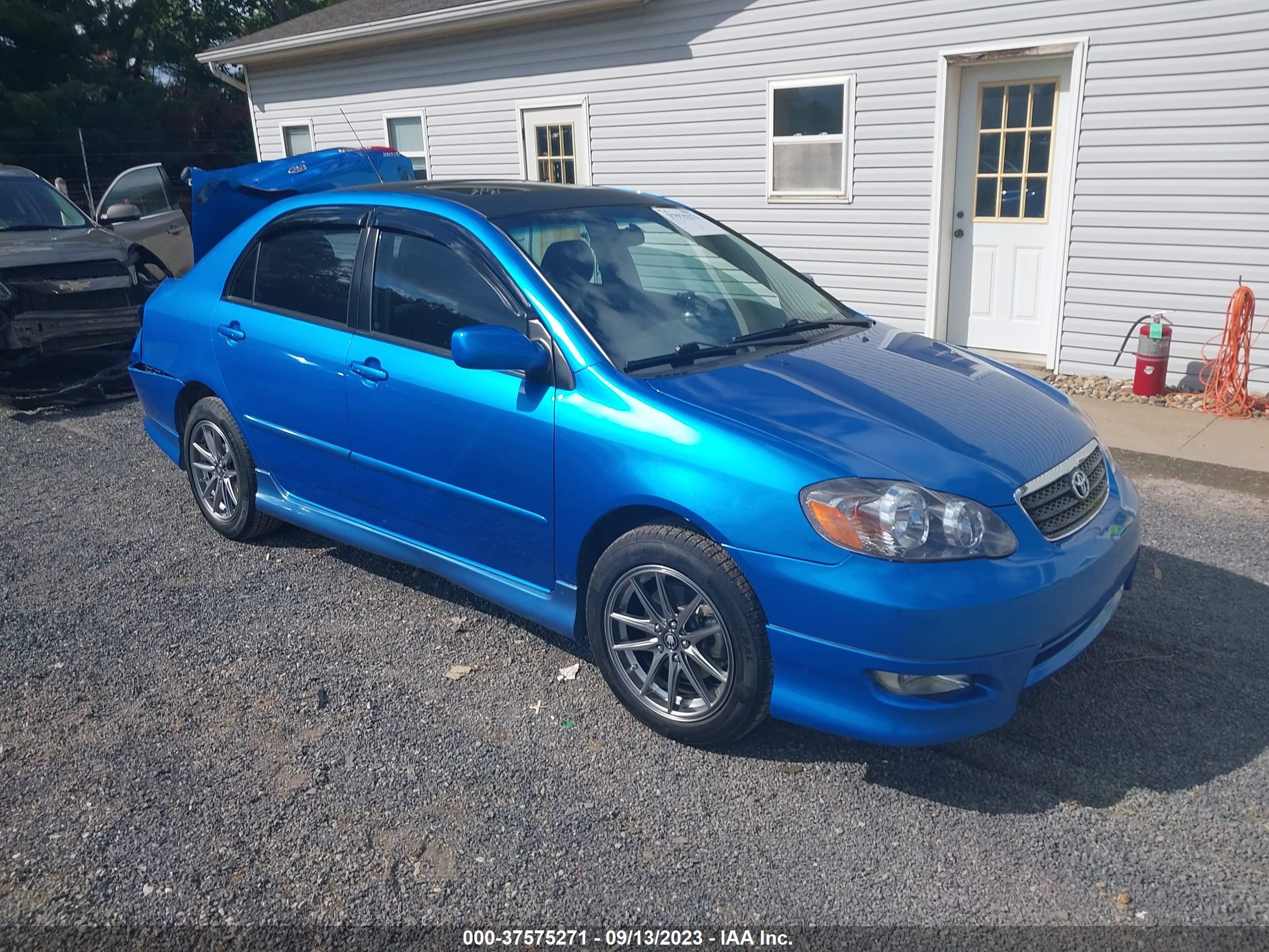 TOYOTA COROLLA 2008 2t1br32e28c871332