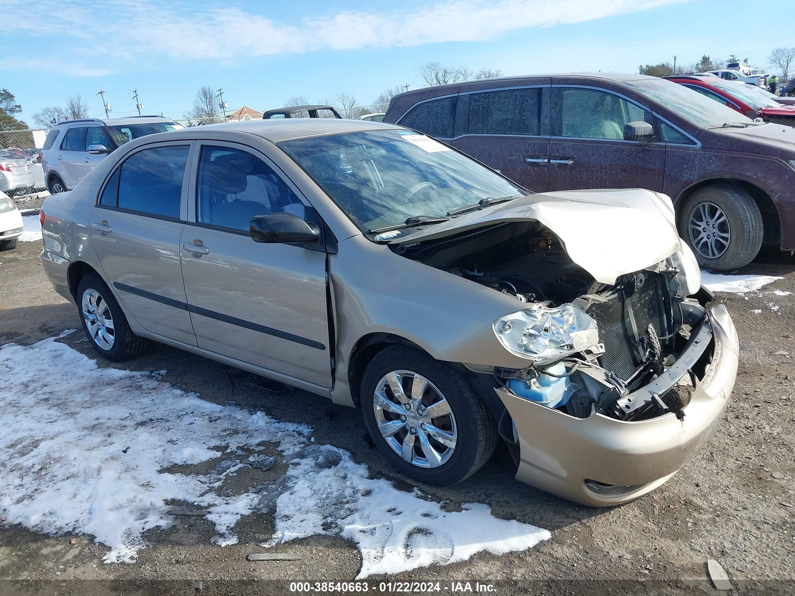 TOYOTA COROLLA 2008 2t1br32e28c923056