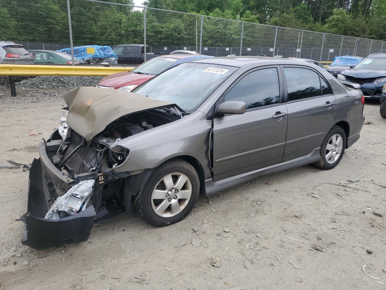 TOYOTA COROLLA 2008 2t1br32e28c934834