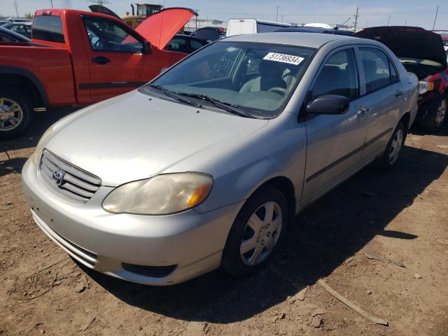 TOYOTA COROLLA 2003 2t1br32e33c713915