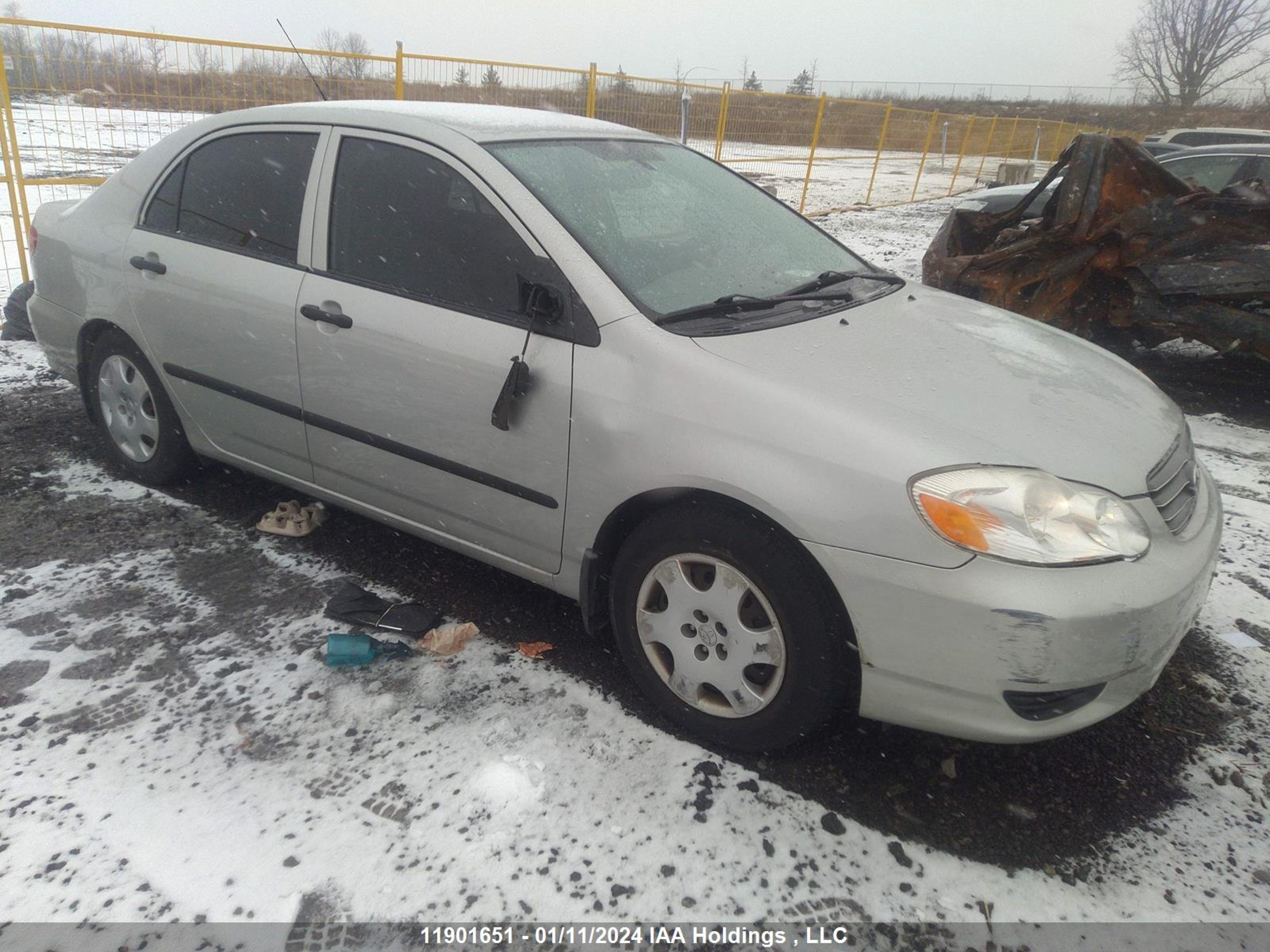 TOYOTA COROLLA 2003 2t1br32e33c760832