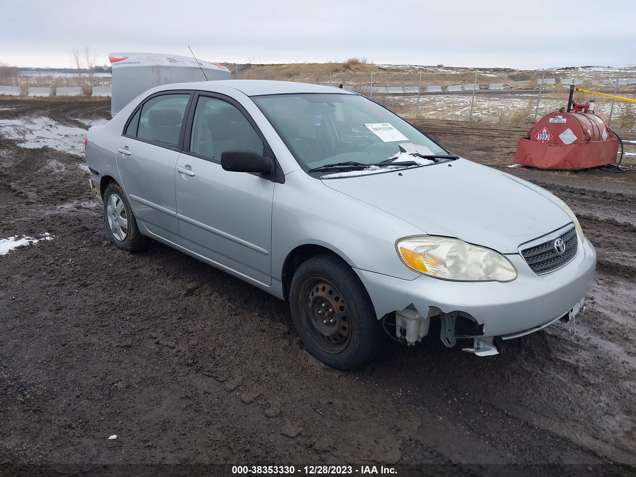 TOYOTA COROLLA 2005 2t1br32e35c332956