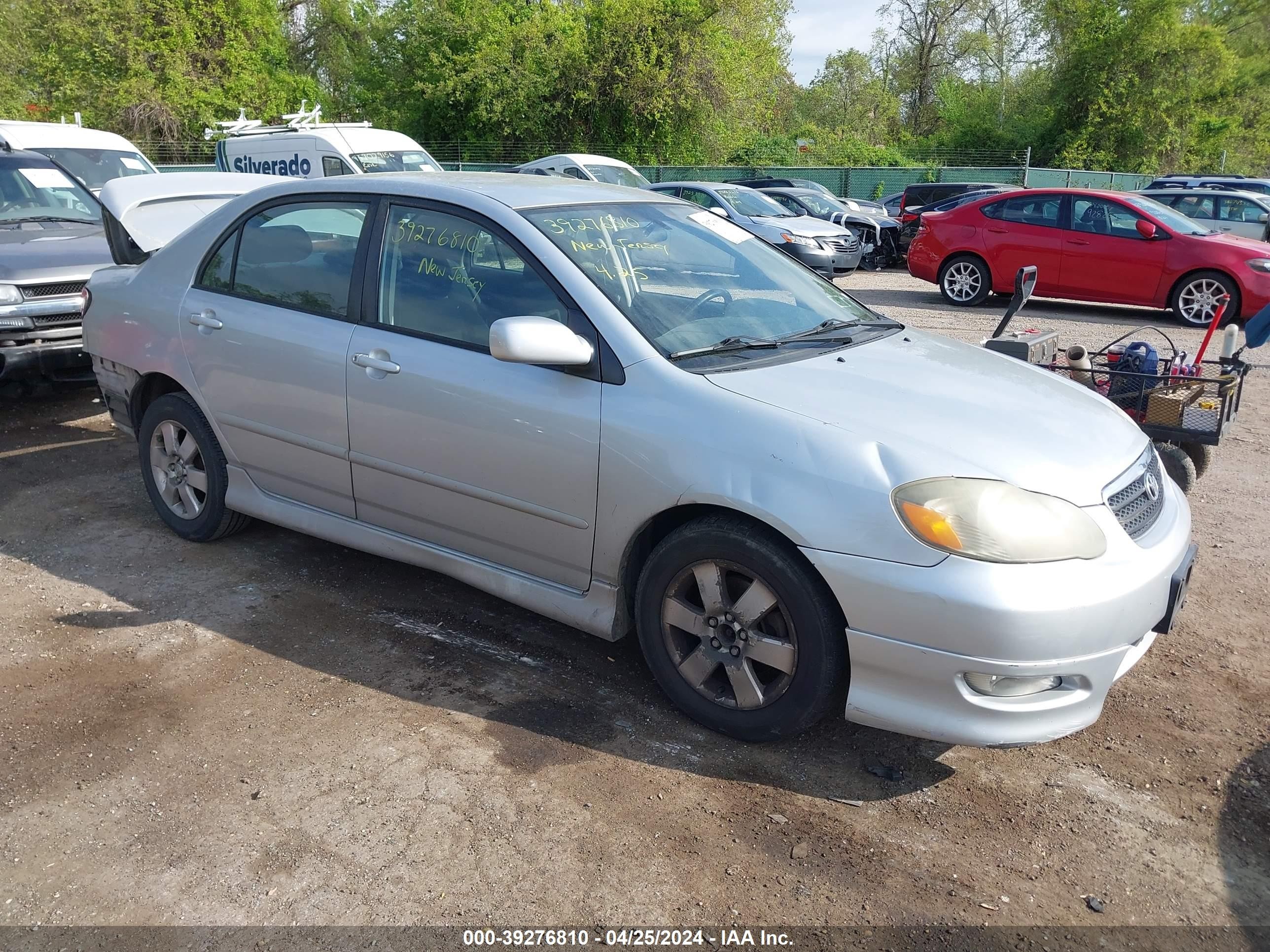 TOYOTA COROLLA 2005 2t1br32e35c338823