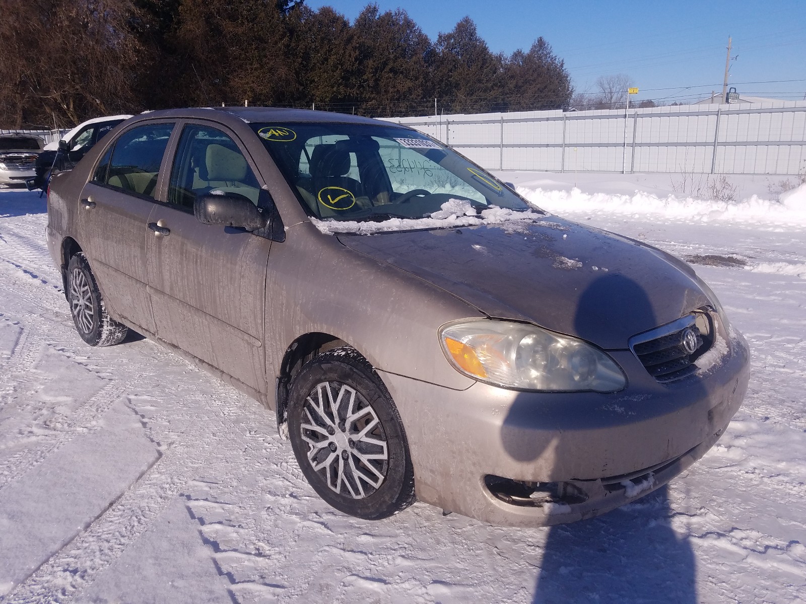 TOYOTA COROLLA CE 2005 2t1br32e35c896042