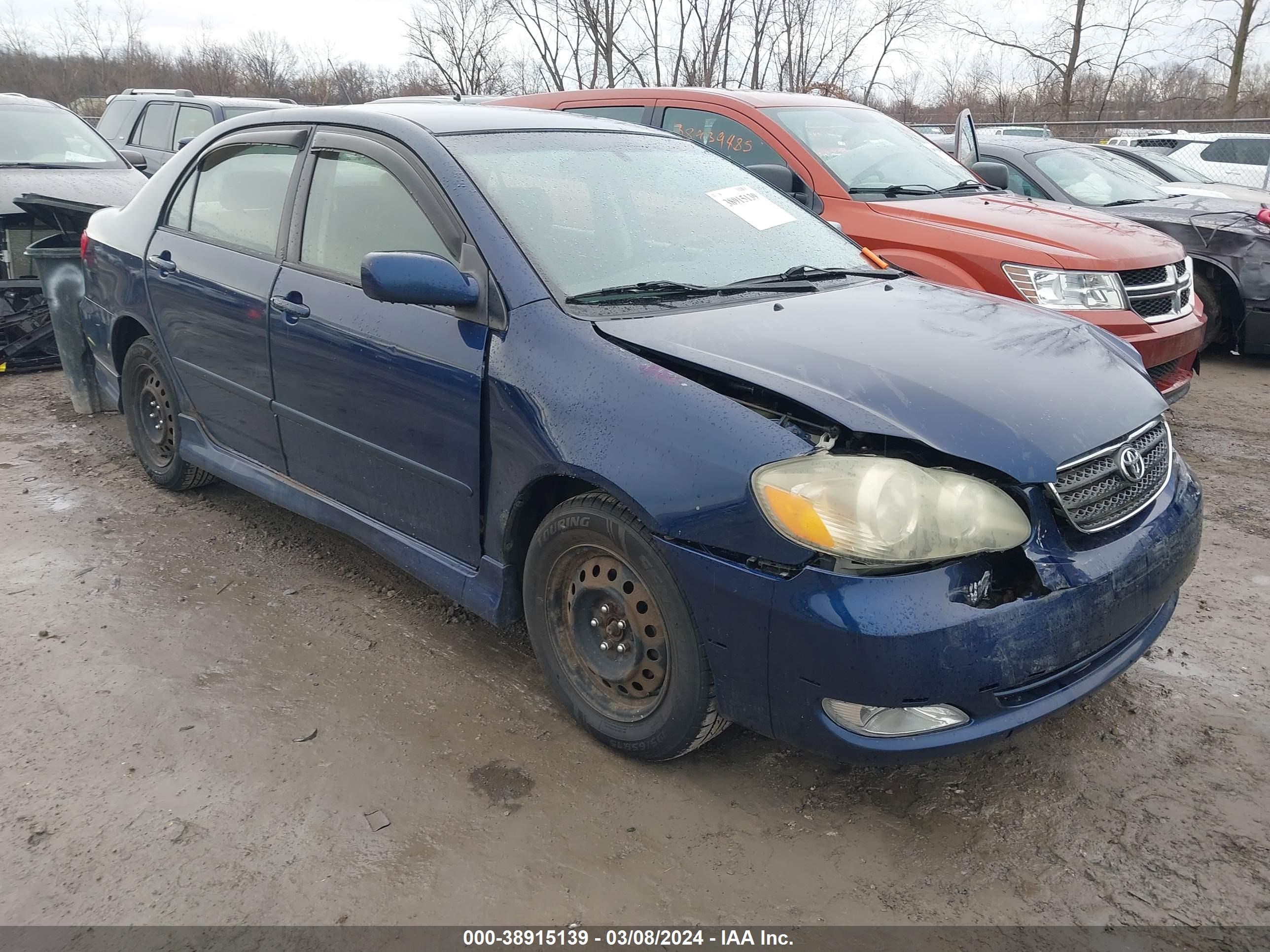 TOYOTA COROLLA 2006 2t1br32e36c622180