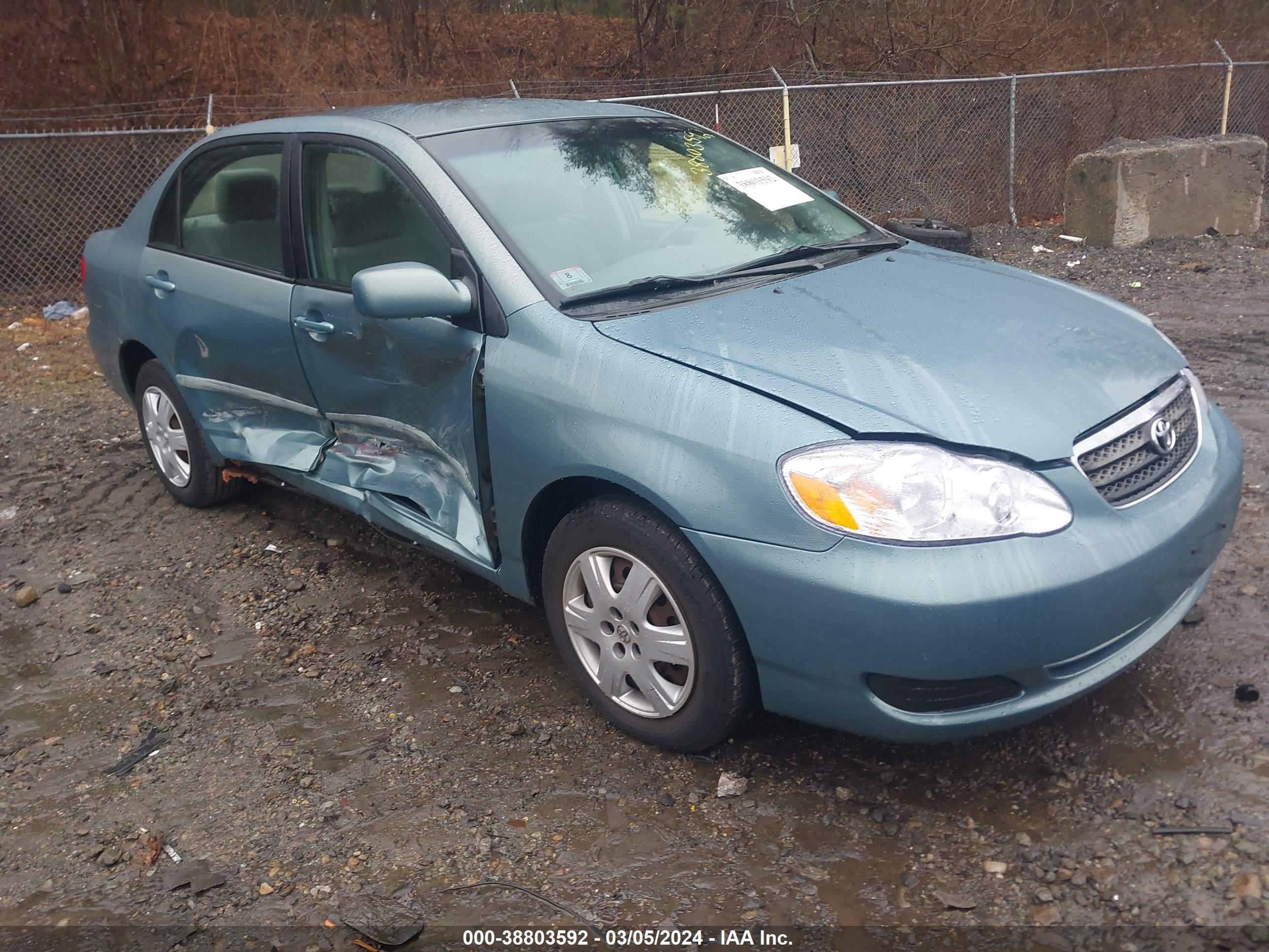 TOYOTA COROLLA 2006 2t1br32e36c685828