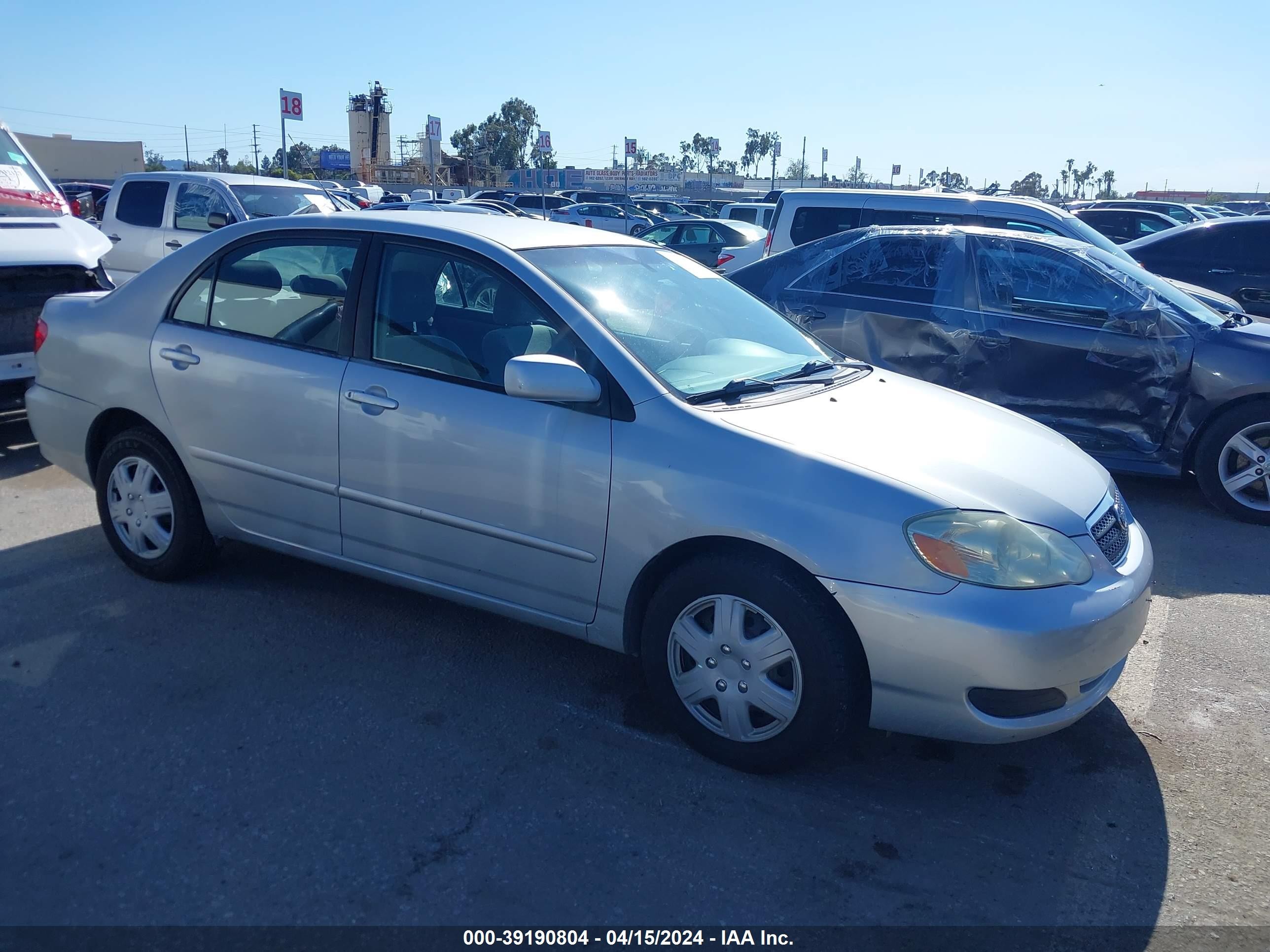 TOYOTA COROLLA 2006 2t1br32e36c709898