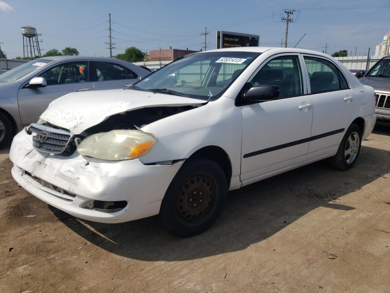 TOYOTA COROLLA 2006 2t1br32e36c710727