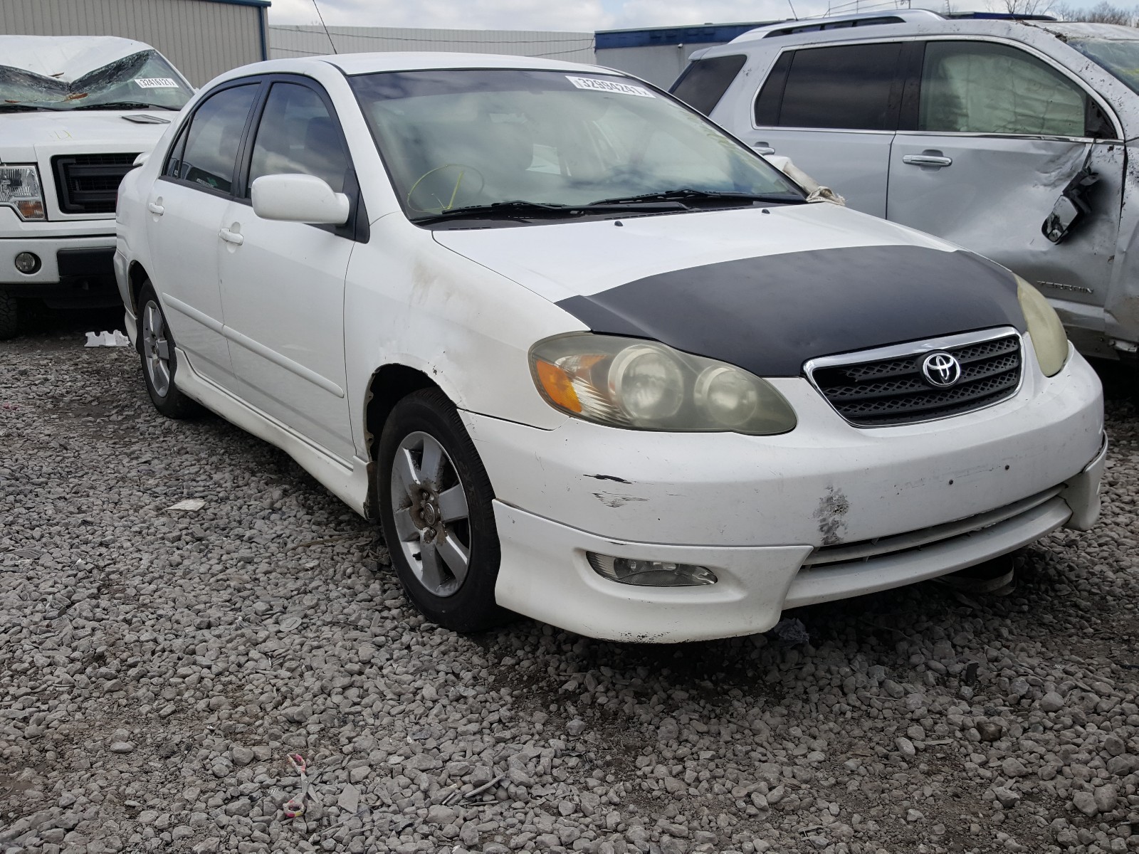 TOYOTA COROLLA CE 2007 2t1br32e37c790242