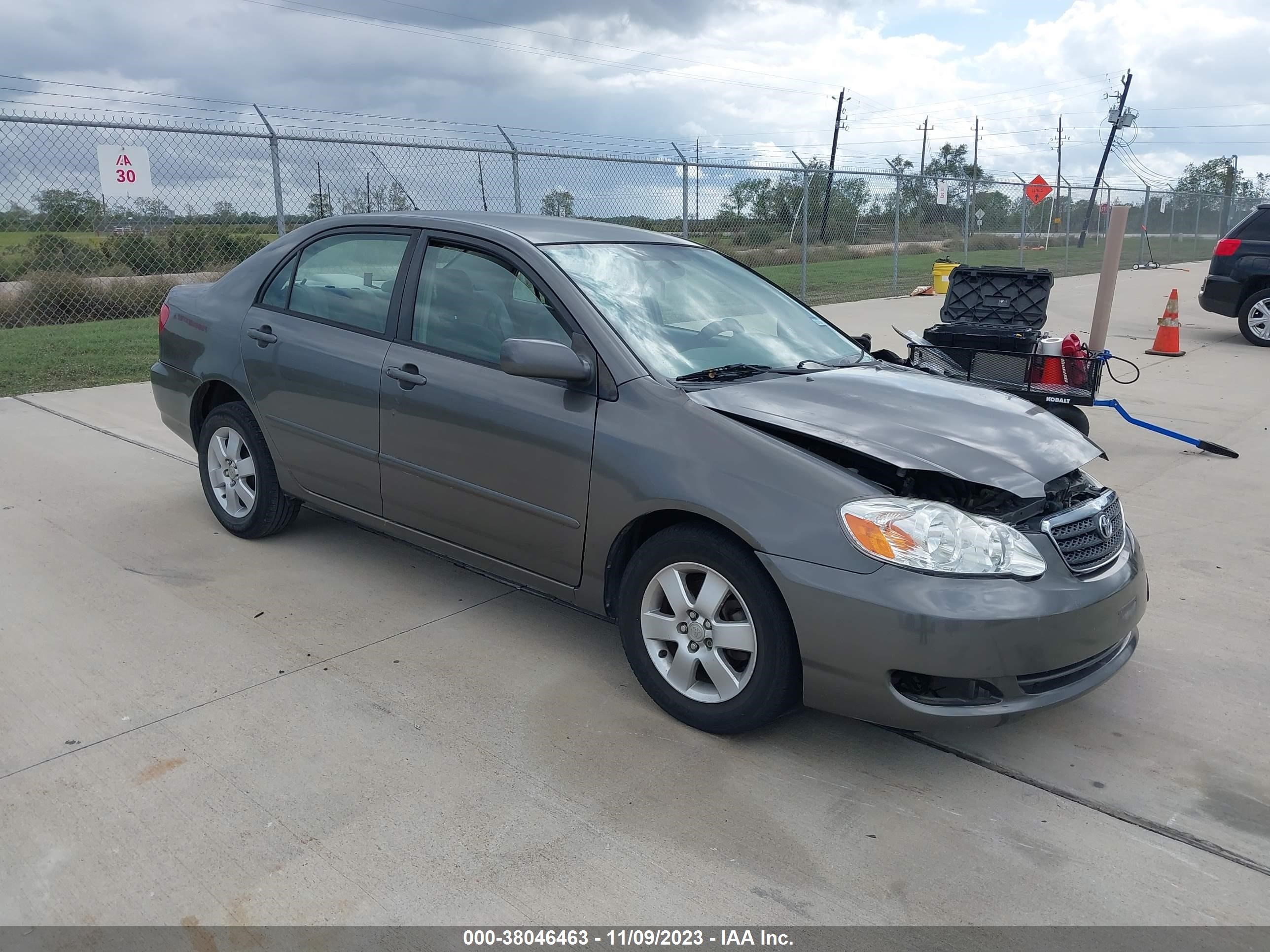 TOYOTA COROLLA 2007 2t1br32e37c830528