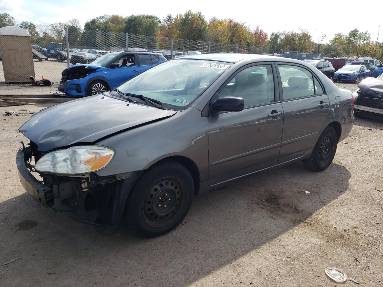 TOYOTA COROLLA 2007 2t1br32e37c852691