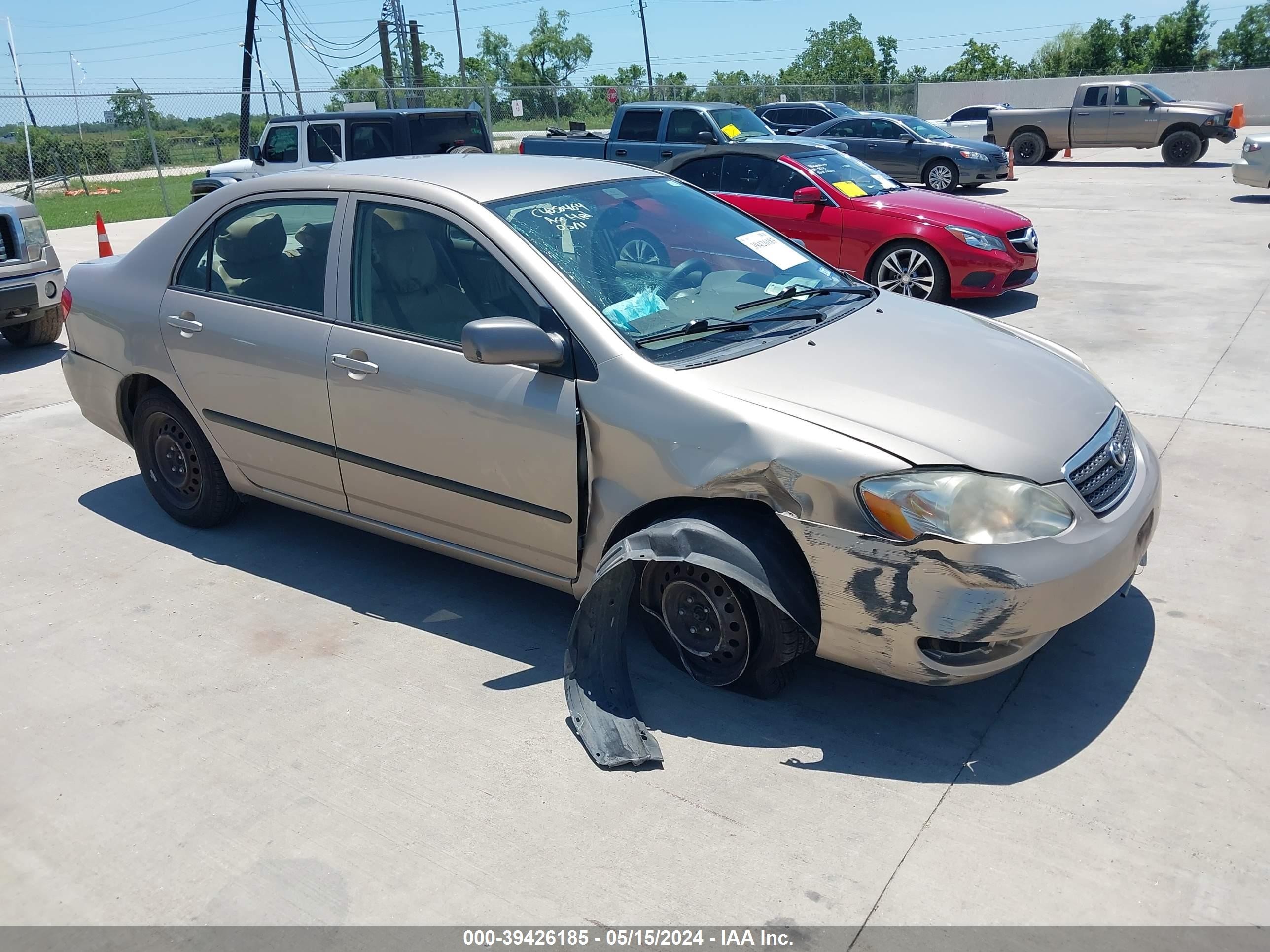 TOYOTA COROLLA 2008 2t1br32e38c916116