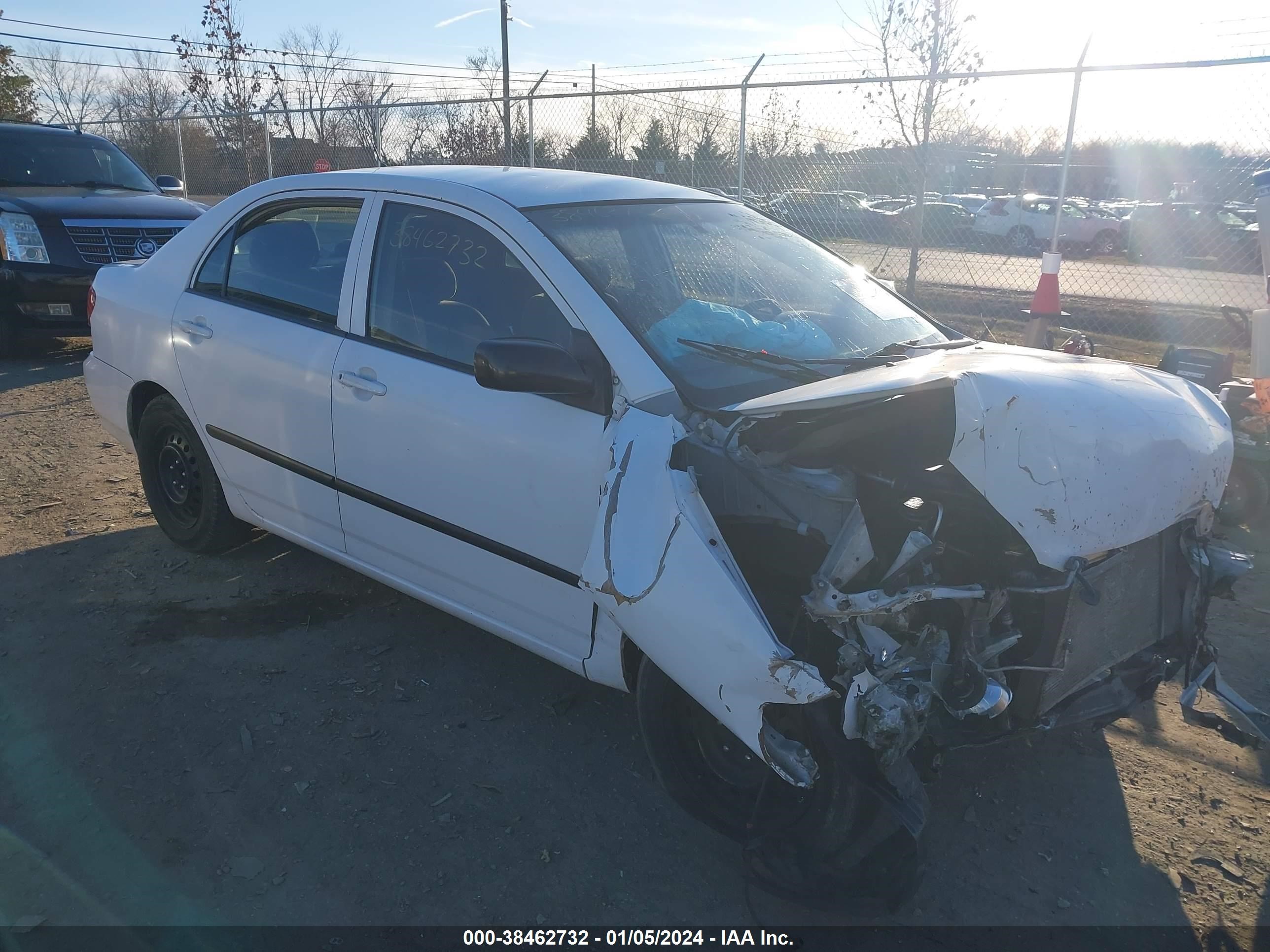 TOYOTA COROLLA 2008 2t1br32e38c939542