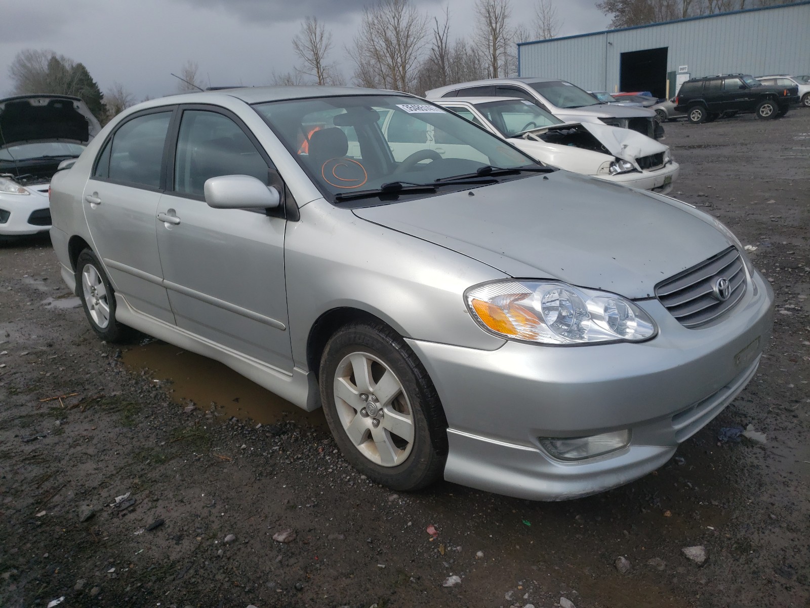 TOYOTA COROLLA 2003 2t1br32e43c033585