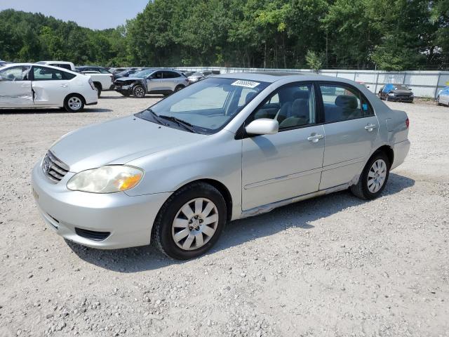 TOYOTA COROLLA 2003 2t1br32e43c066439