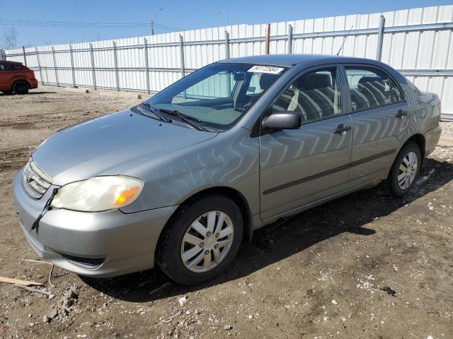 TOYOTA COROLLA 2003 2t1br32e43c724857