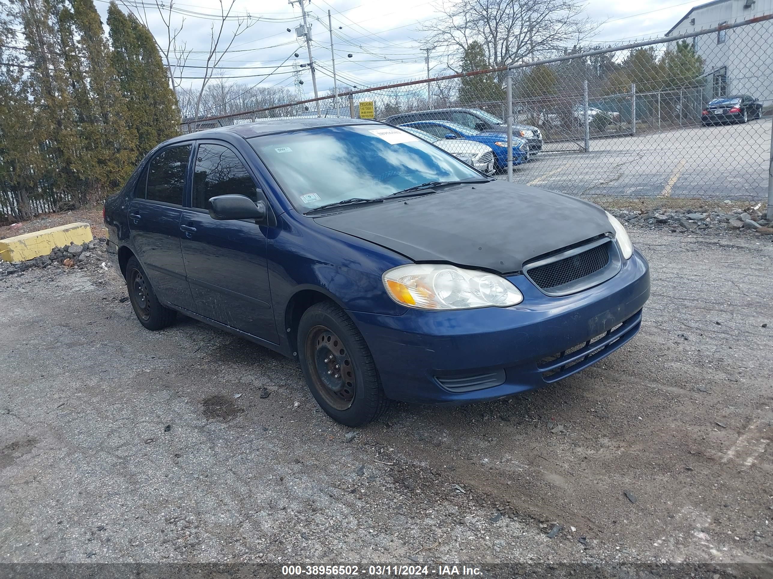 TOYOTA COROLLA 2004 2t1br32e44c207771