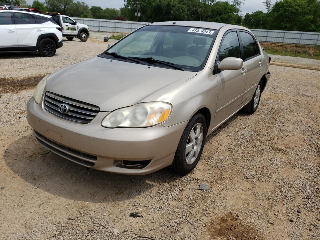 TOYOTA COROLLA 2004 2t1br32e44c273429