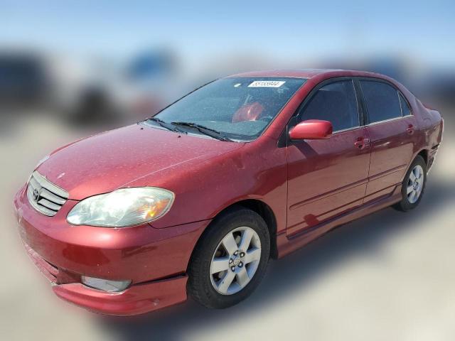 TOYOTA COROLLA 2004 2t1br32e44c312584