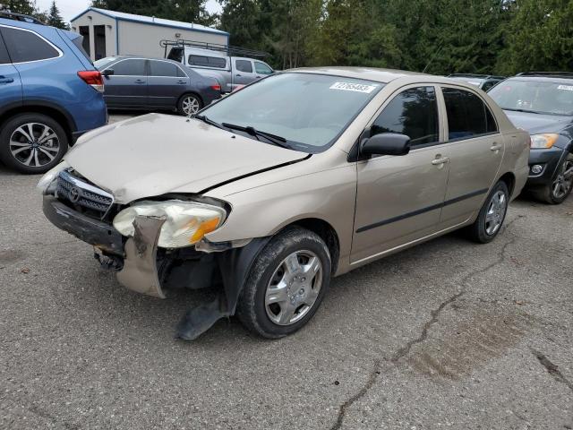 TOYOTA COROLLA 2005 2t1br32e45c367537