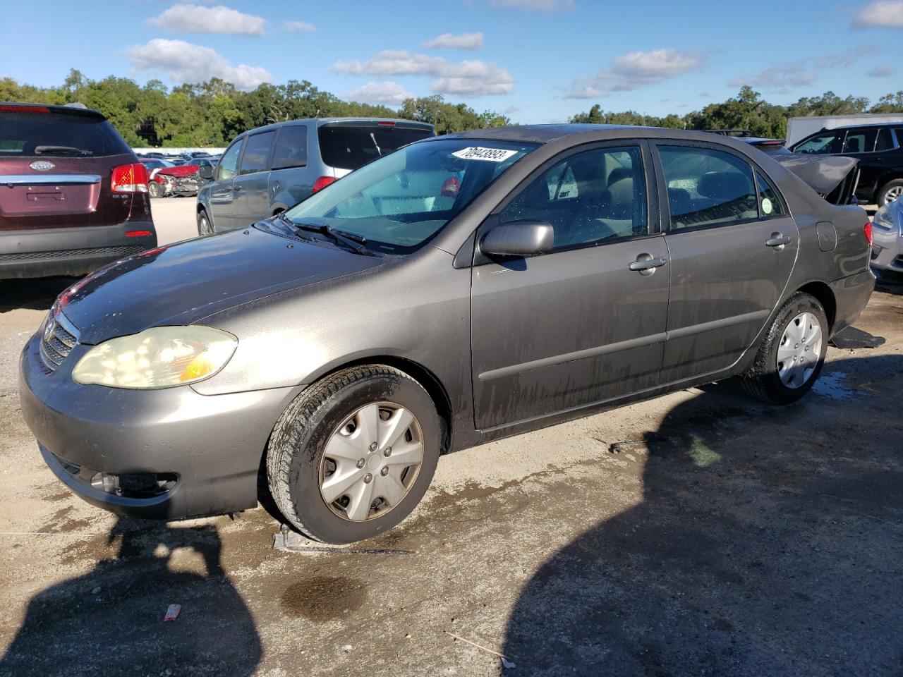 TOYOTA COROLLA 2005 2t1br32e45c395872