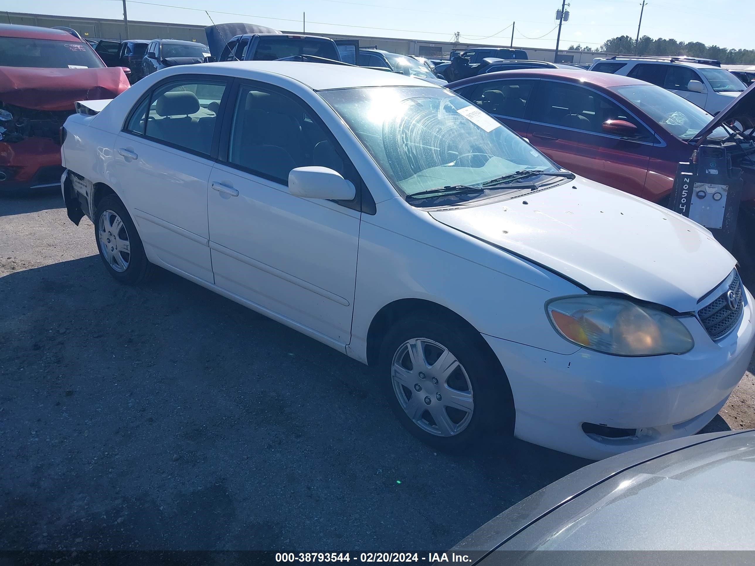 TOYOTA COROLLA 2005 2t1br32e45c435030