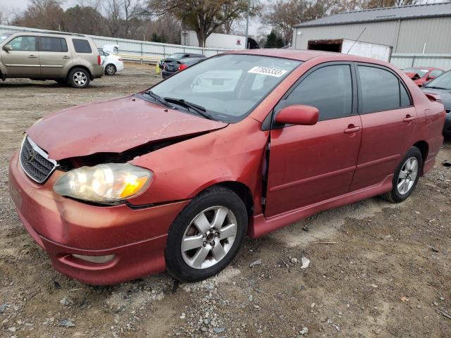 TOYOTA COROLLA 2005 2t1br32e45c447758