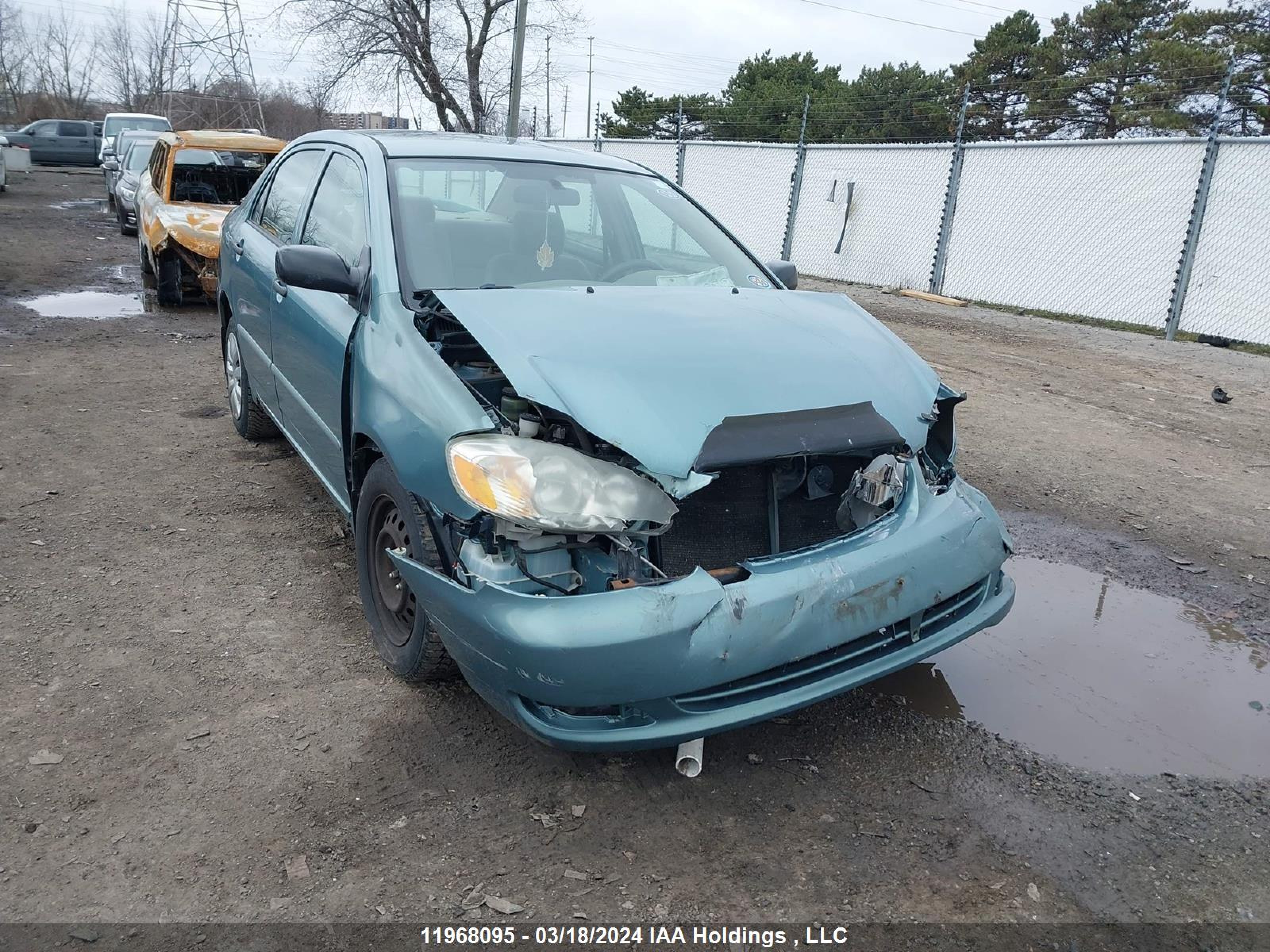 TOYOTA COROLLA 2005 2t1br32e45c918694