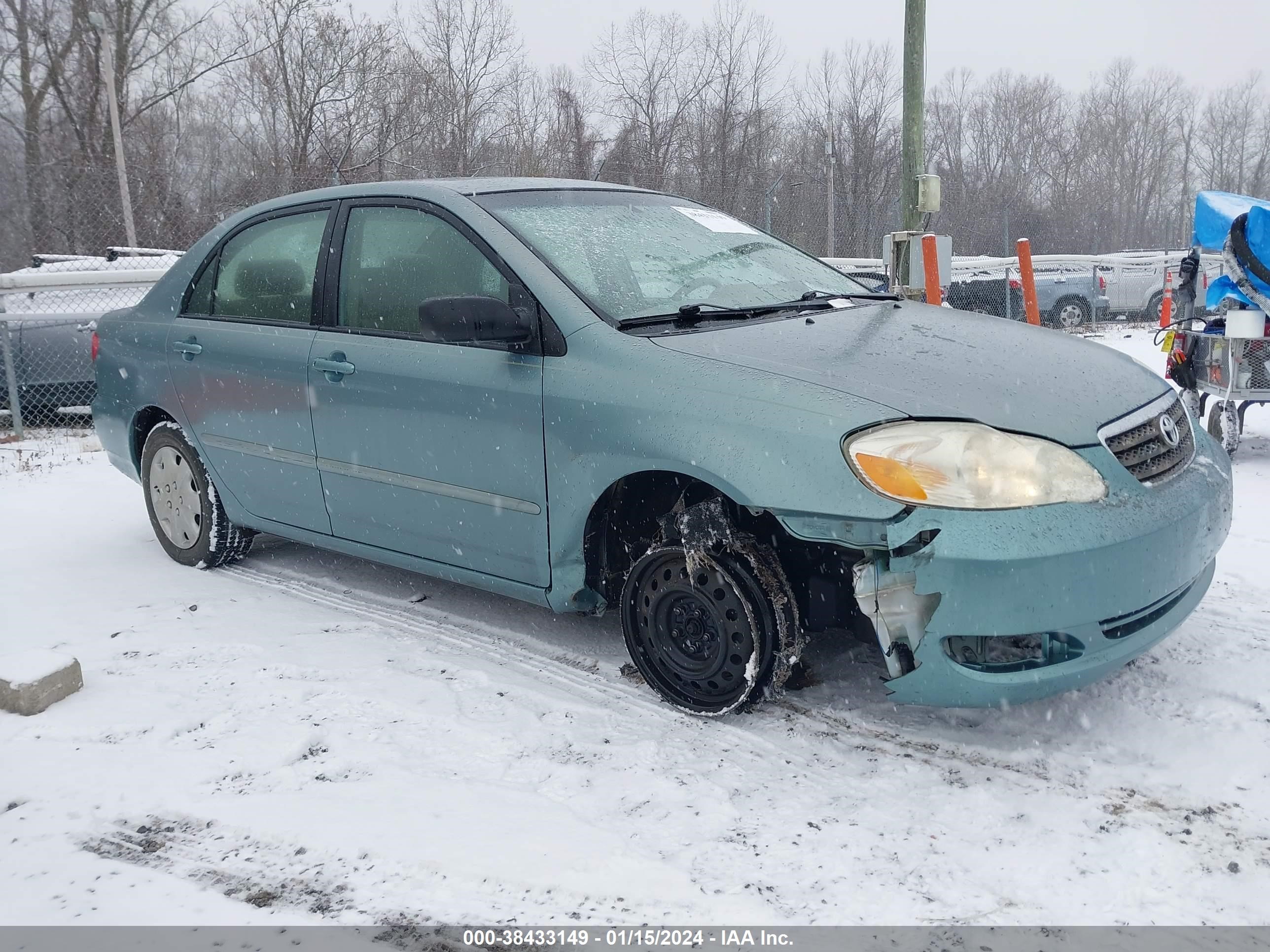 TOYOTA COROLLA 2006 2t1br32e46c631454