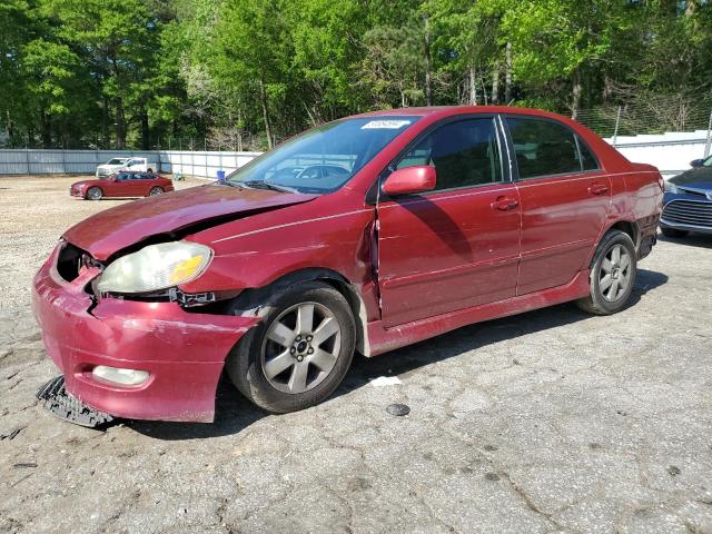 TOYOTA COROLLA 2006 2t1br32e46c650683