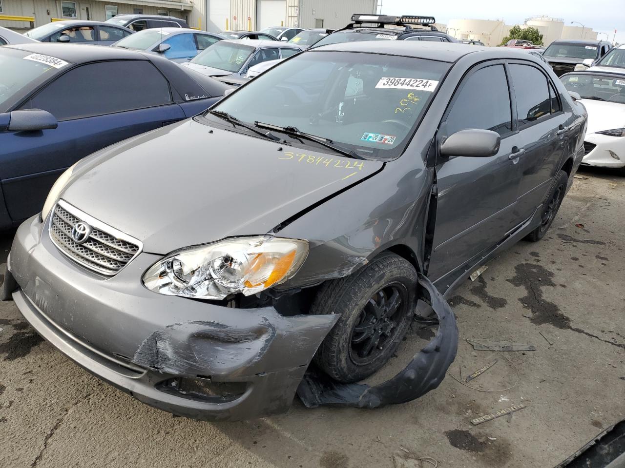 TOYOTA COROLLA 2006 2t1br32e46c651770