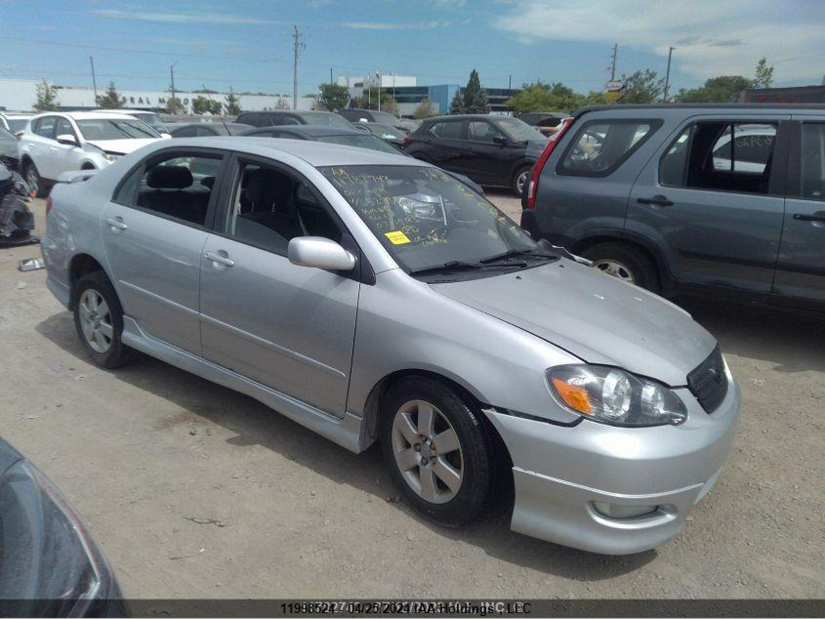 TOYOTA COROLLA 2006 2t1br32e46c652935