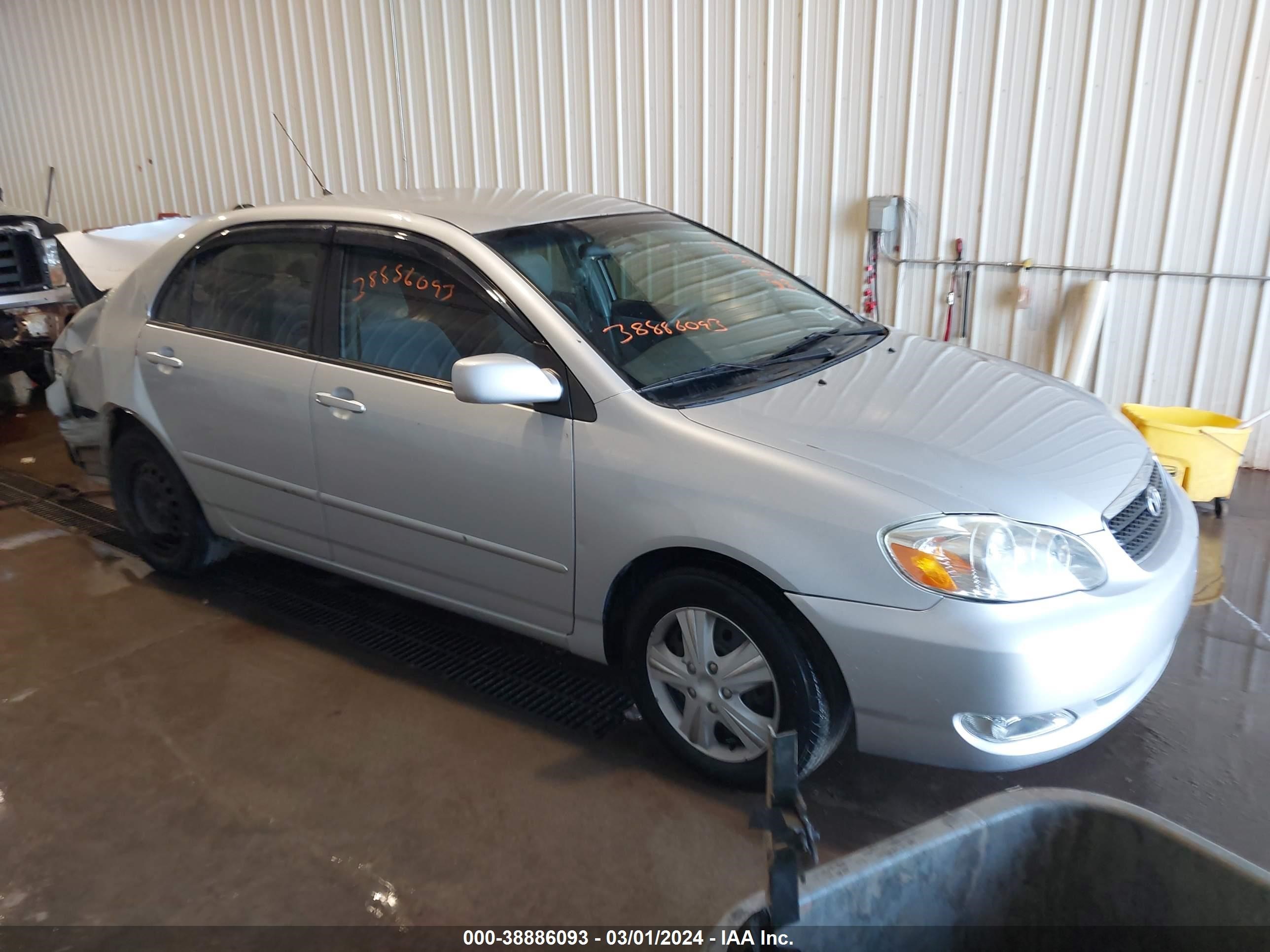 TOYOTA COROLLA 2006 2t1br32e46c653597