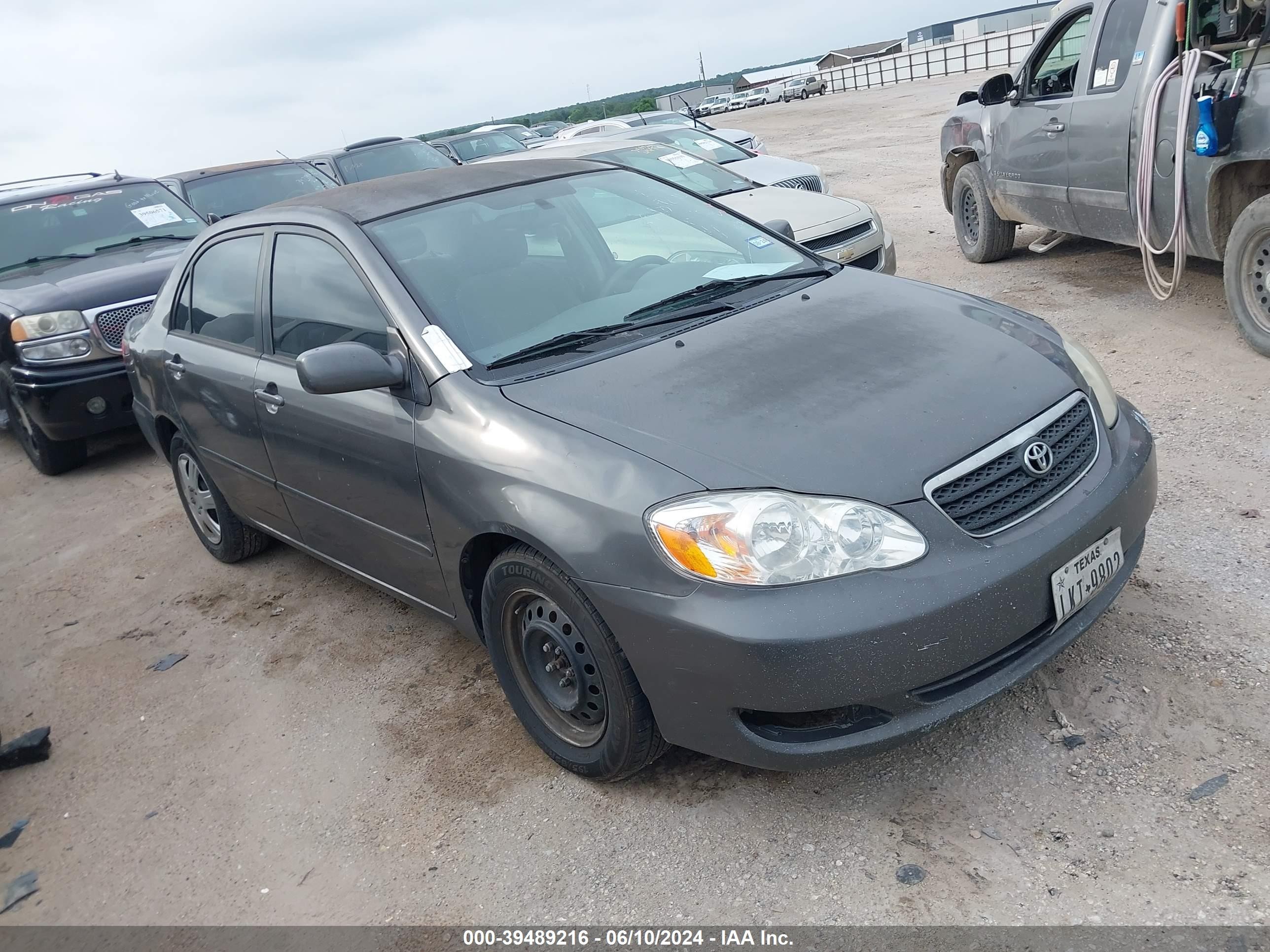 TOYOTA COROLLA 2006 2t1br32e46c694506