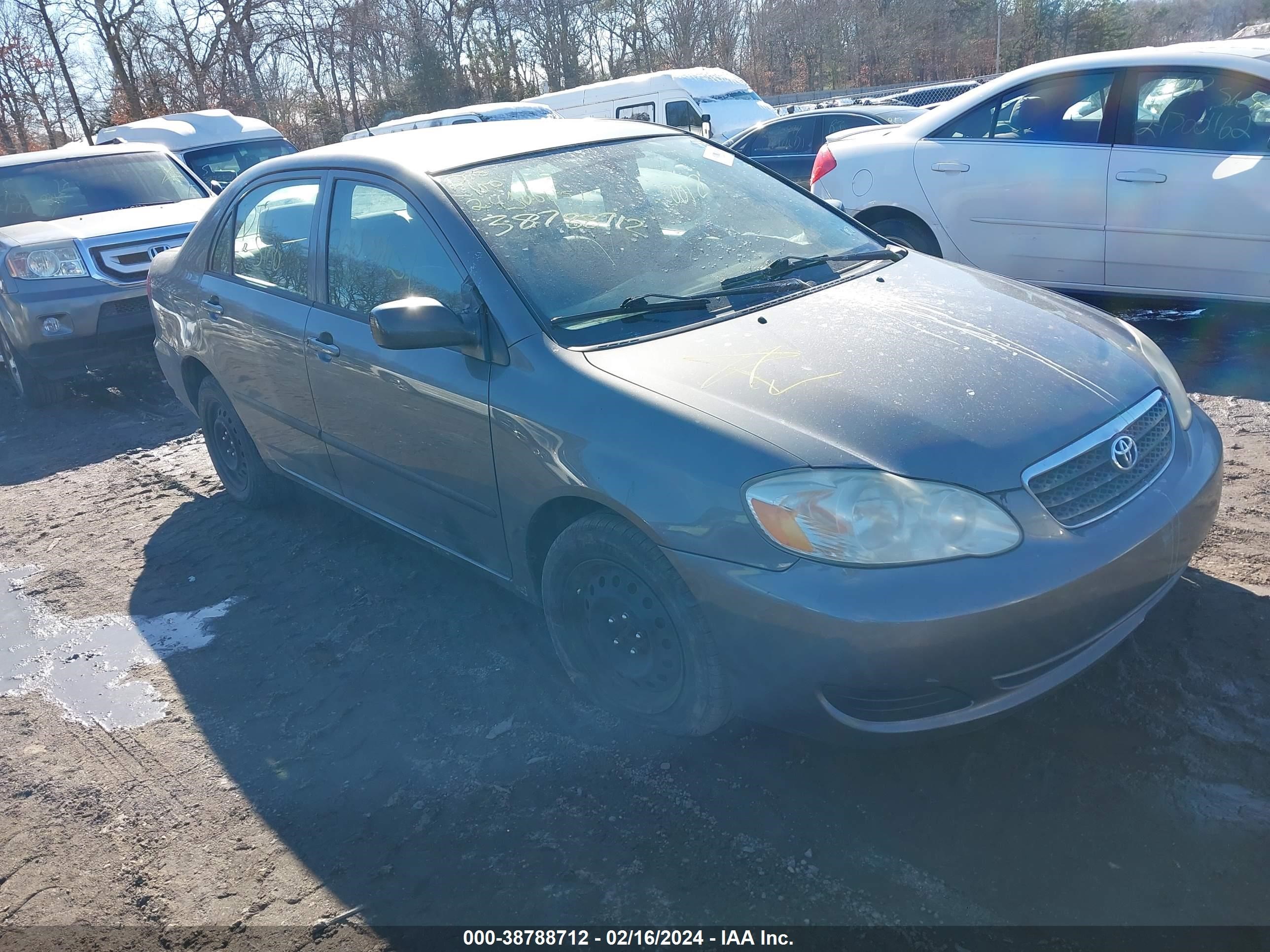 TOYOTA COROLLA 2007 2t1br32e47c762224