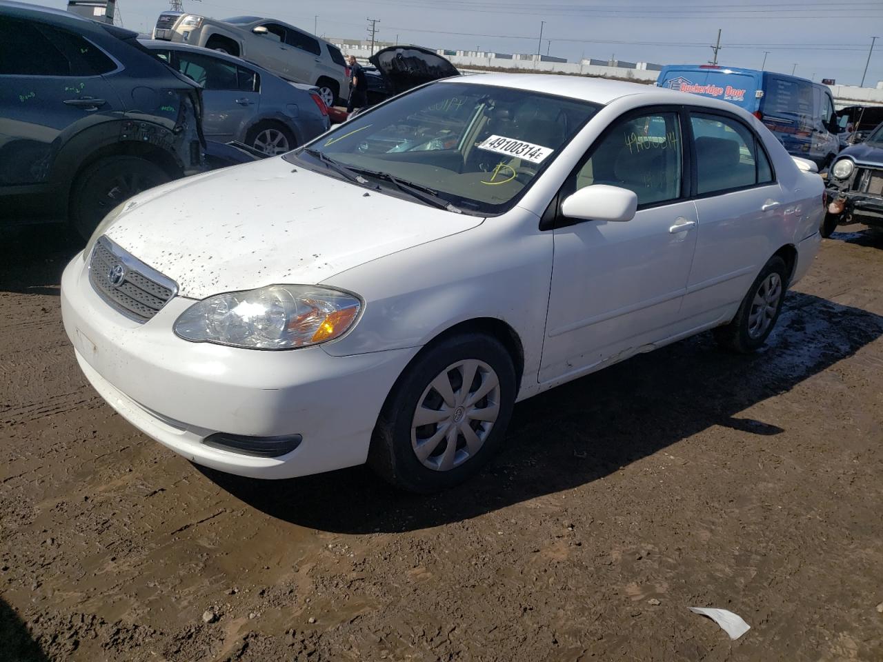 TOYOTA COROLLA 2007 2t1br32e47c821370