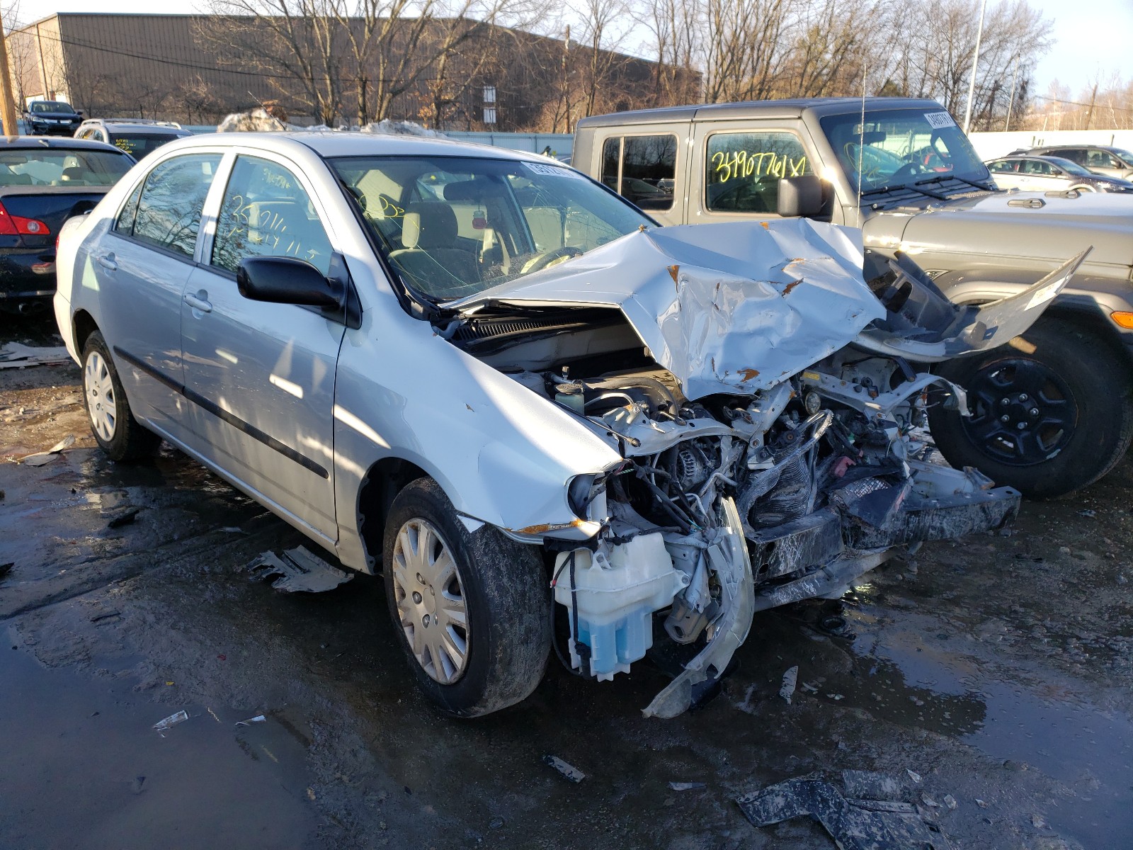 TOYOTA COROLLA CE 2008 2t1br32e48c871896