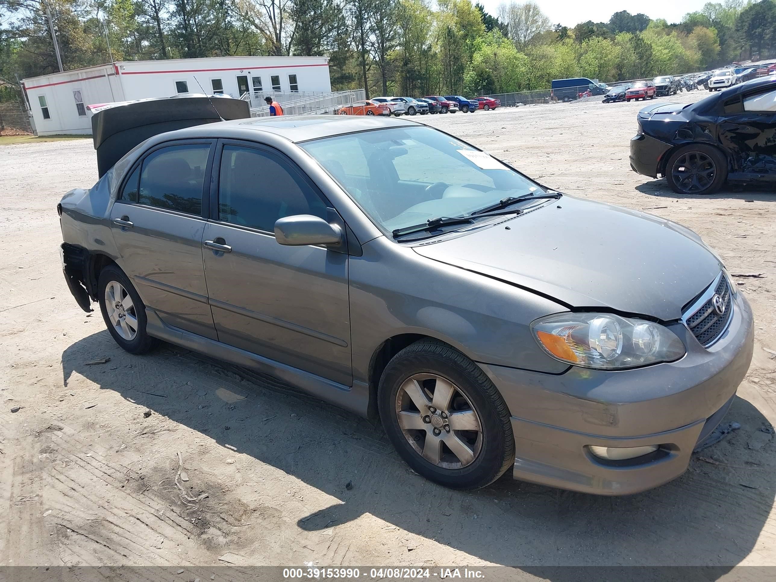 TOYOTA COROLLA 2008 2t1br32e48c896460