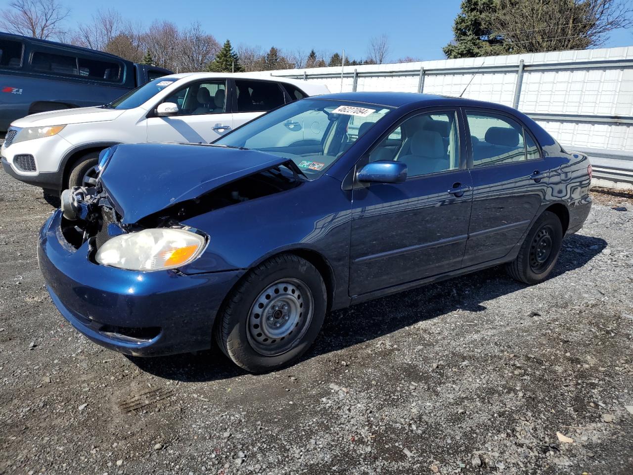 TOYOTA COROLLA 2008 2t1br32e48c907232