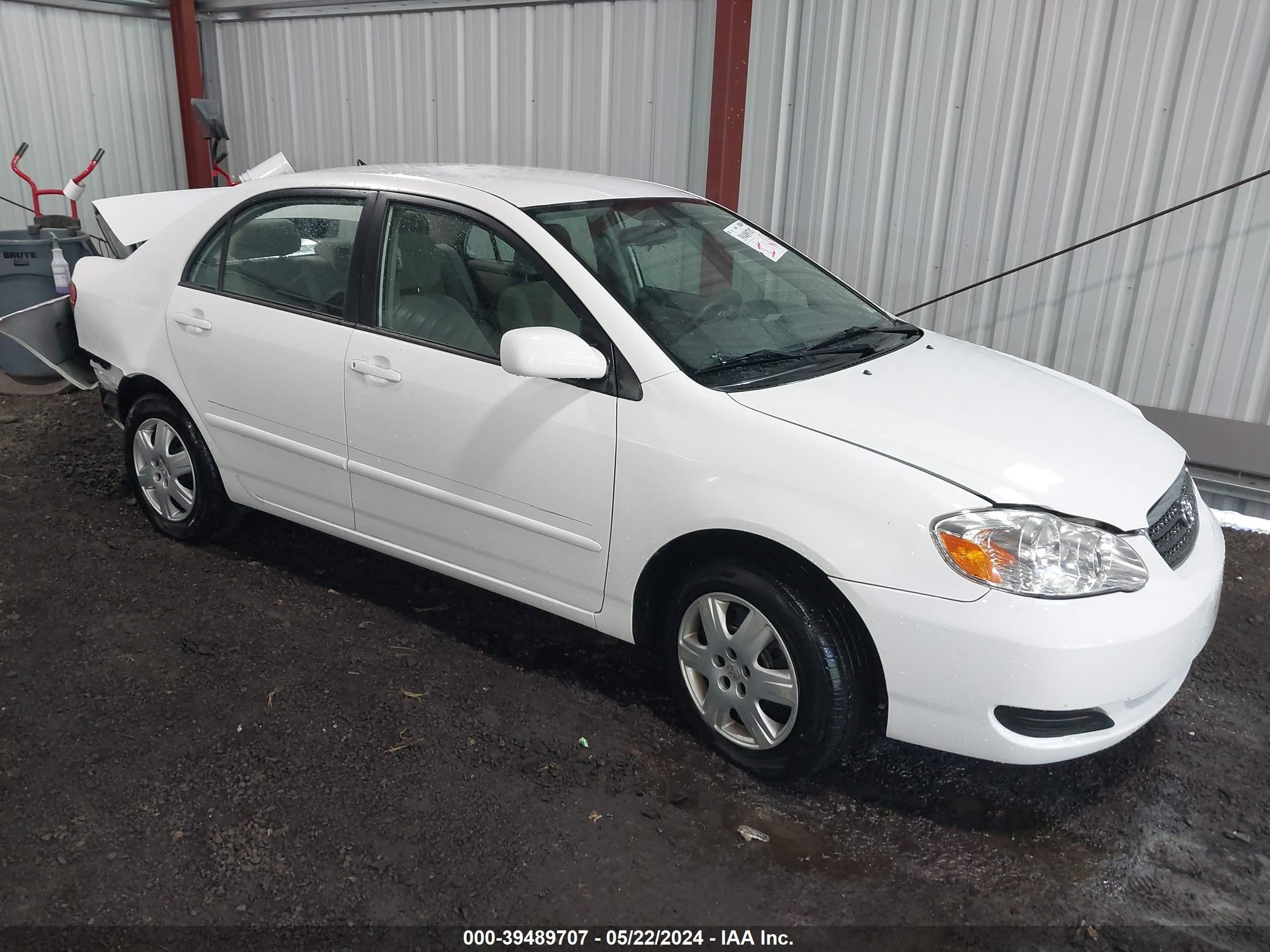 TOYOTA COROLLA 2008 2t1br32e48c915976